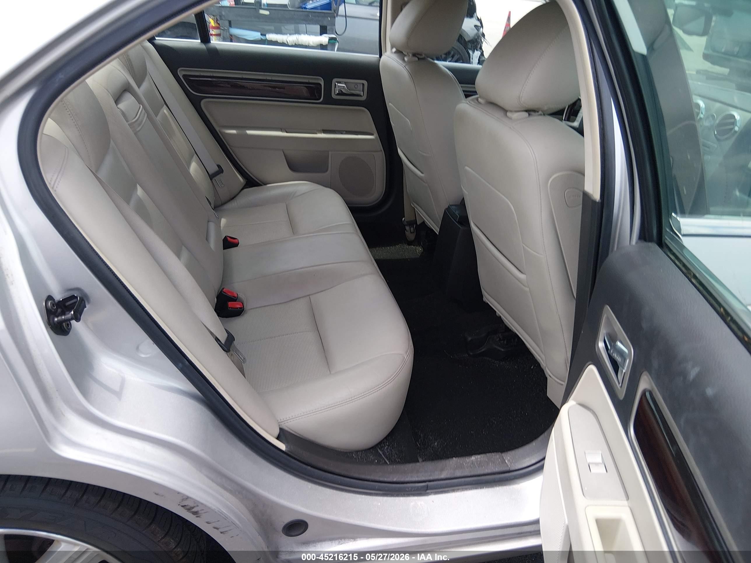 2009 Lincoln Mkz   Silver vin: 3LNHM26T99R626501