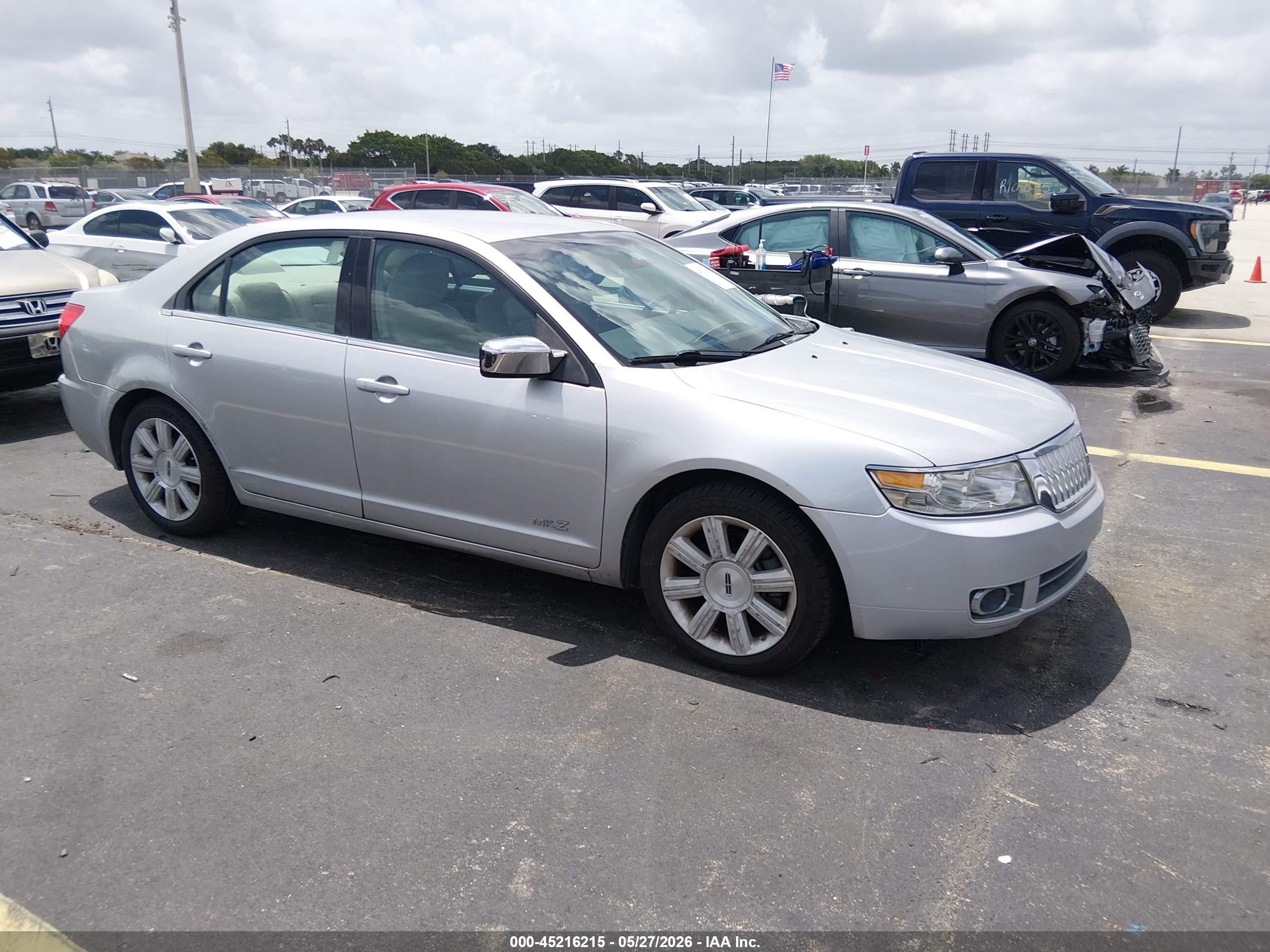 2009 Lincoln Mkz   Silver vin: 3LNHM26T99R626501