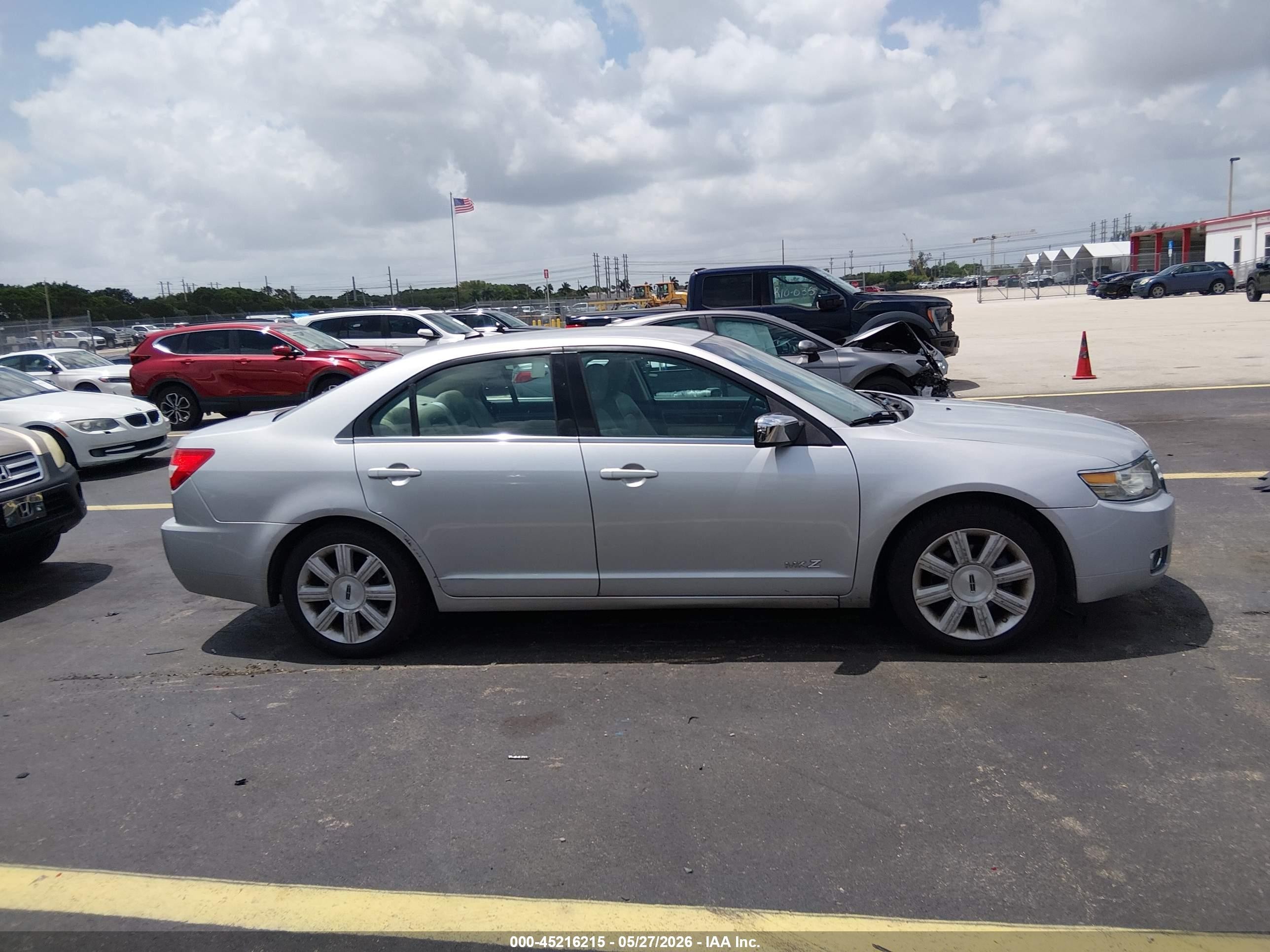2009 Lincoln Mkz   Silver vin: 3LNHM26T99R626501