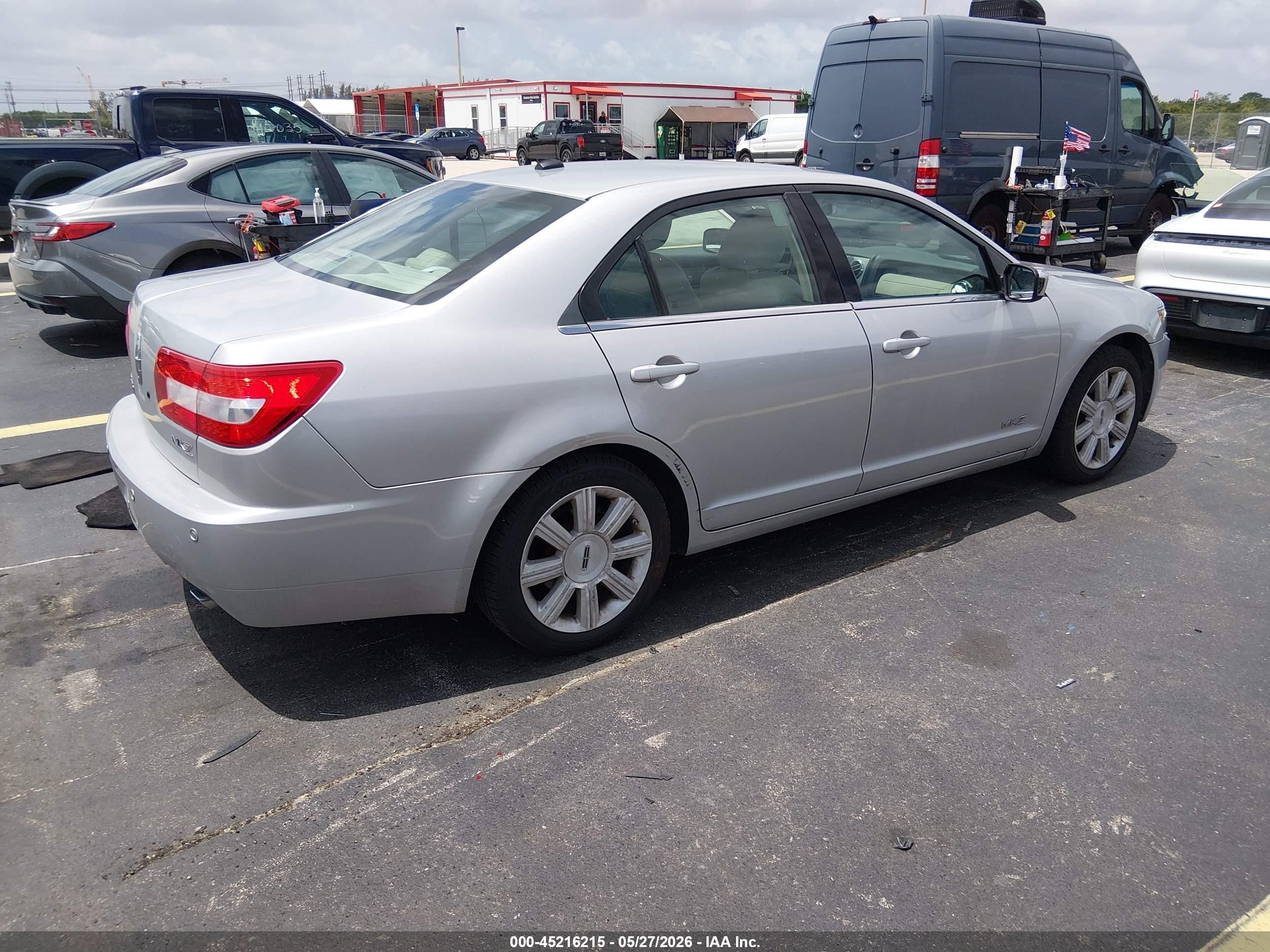 2009 Lincoln Mkz   Silver vin: 3LNHM26T99R626501
