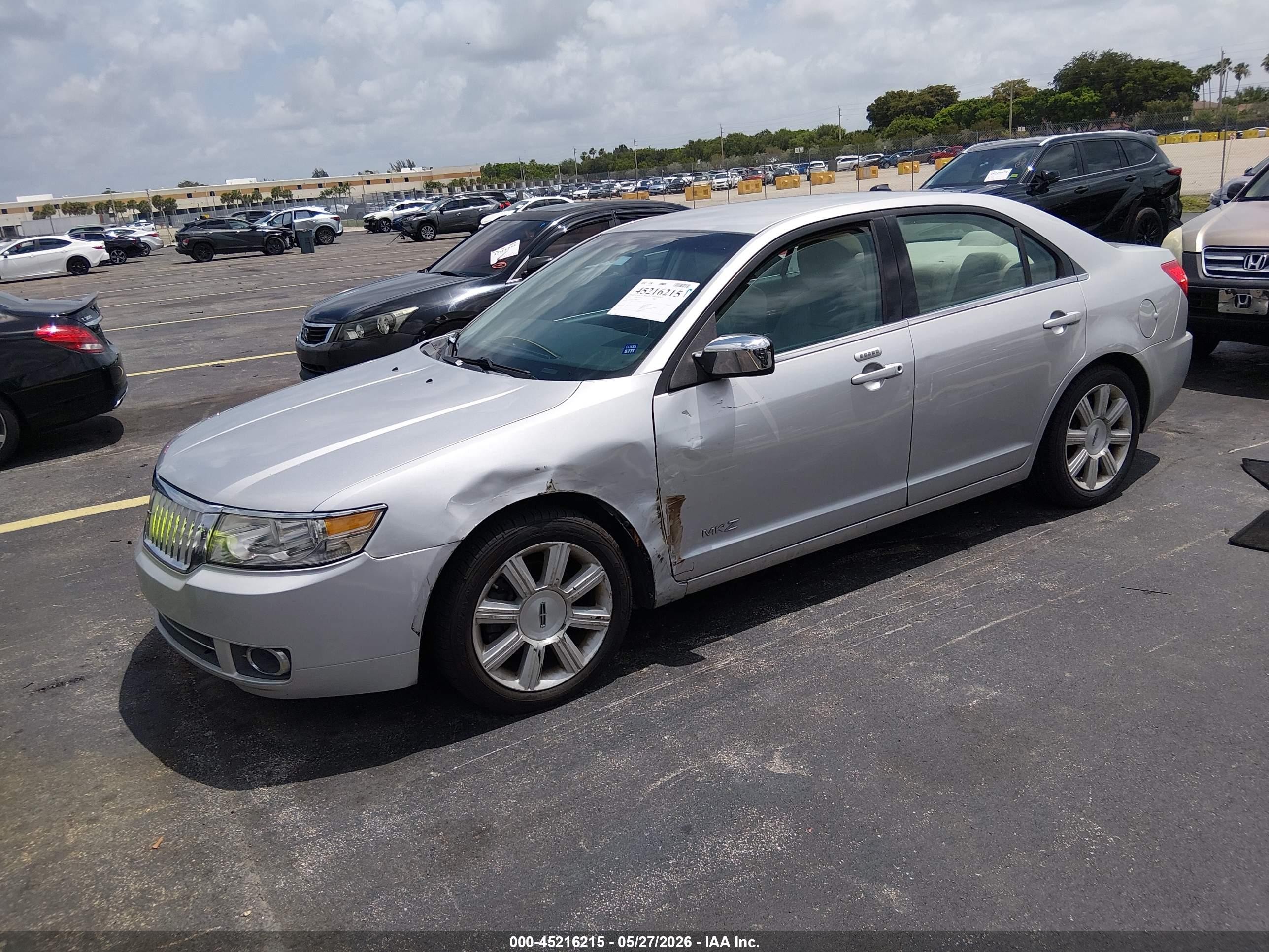 2009 Lincoln Mkz   Silver vin: 3LNHM26T99R626501