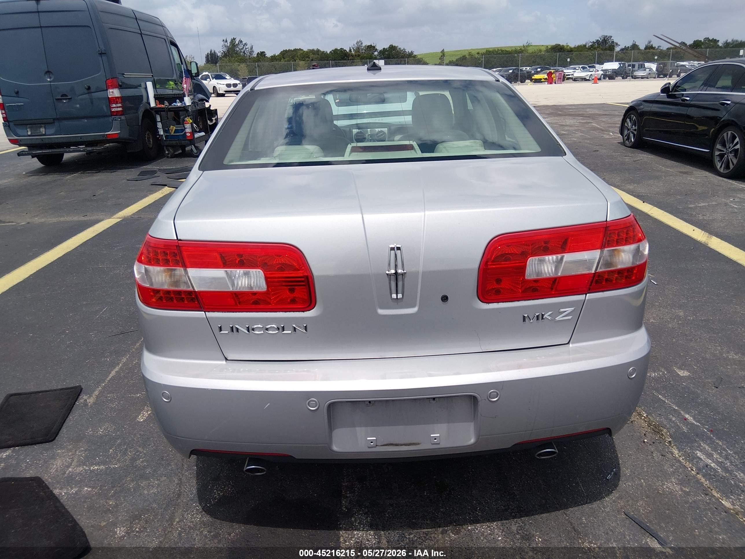 2009 Lincoln Mkz   Silver vin: 3LNHM26T99R626501