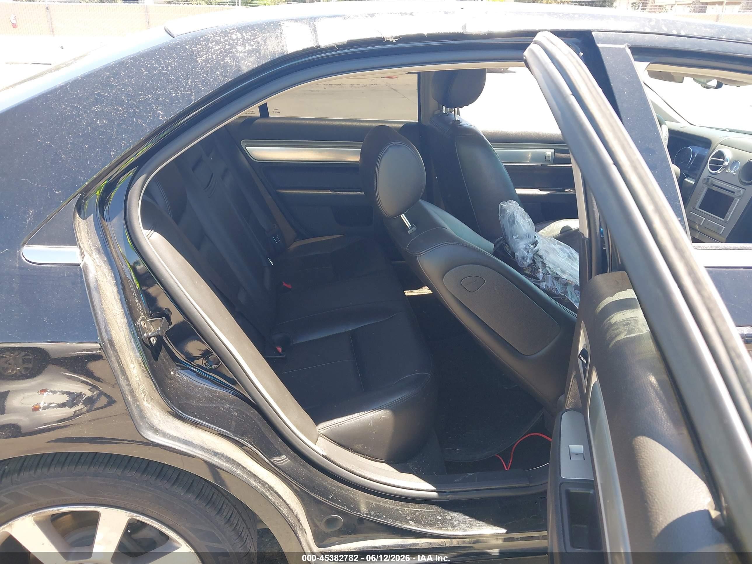 2007 Lincoln Mkz   Black vin: 3LNHM26TX7R633518