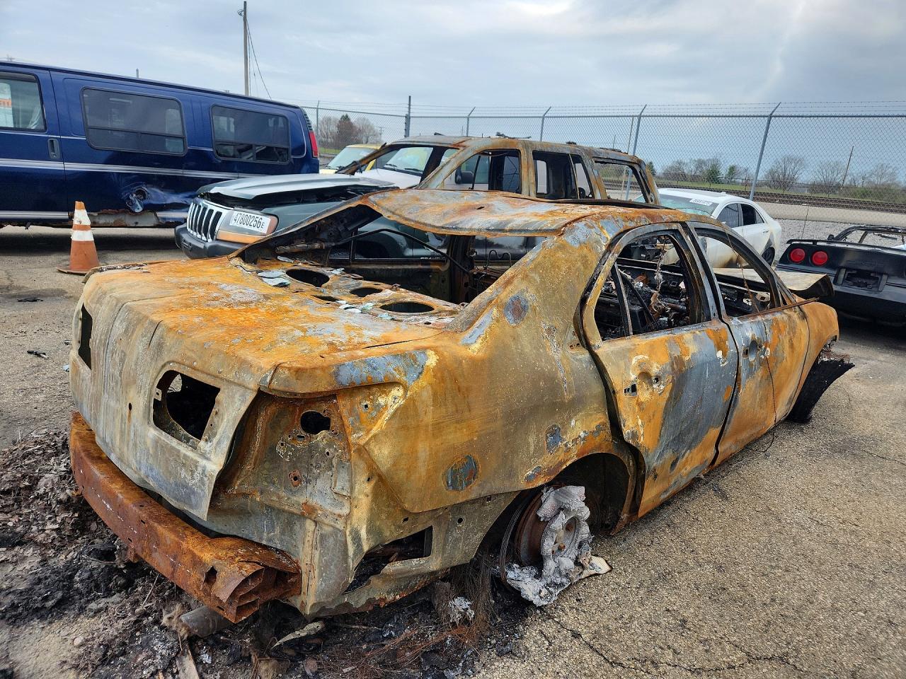 2007 Lincoln Mkz Burn vin: 3LNHM26TX7R640131
