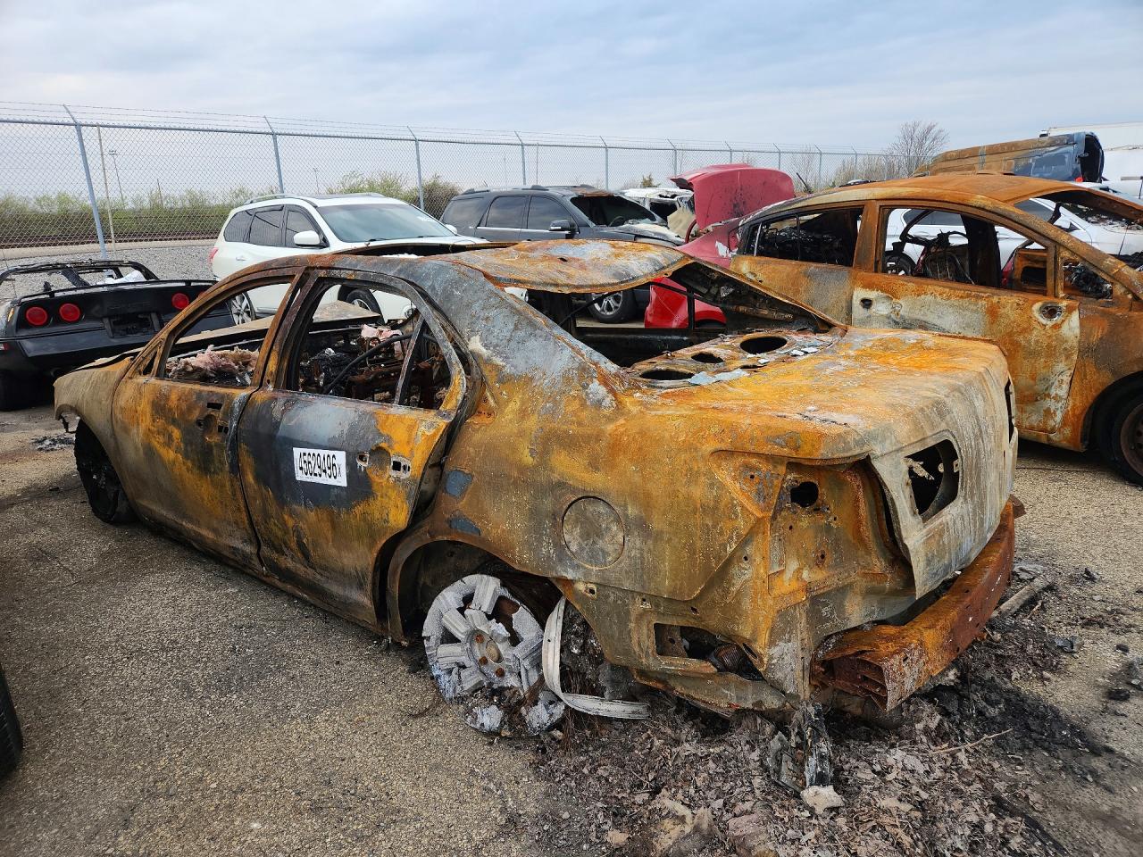 2007 Lincoln Mkz Burn vin: 3LNHM26TX7R640131
