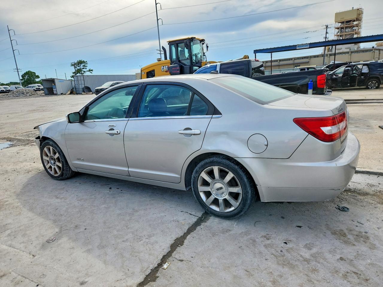 2007 Lincoln Mkz Silver vin: 3LNHM26TX7R647368