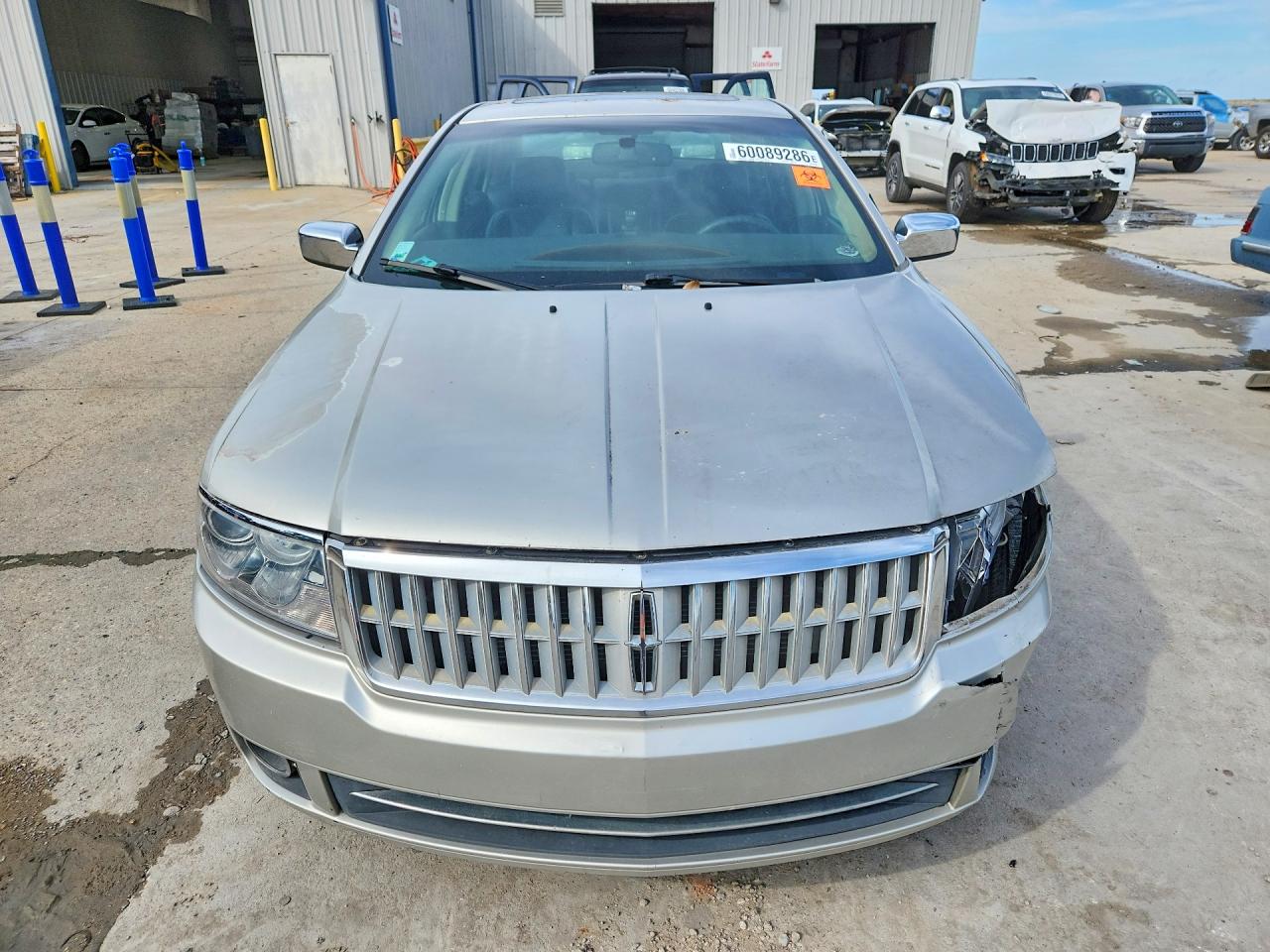 2007 Lincoln Mkz Silver vin: 3LNHM26TX7R647368