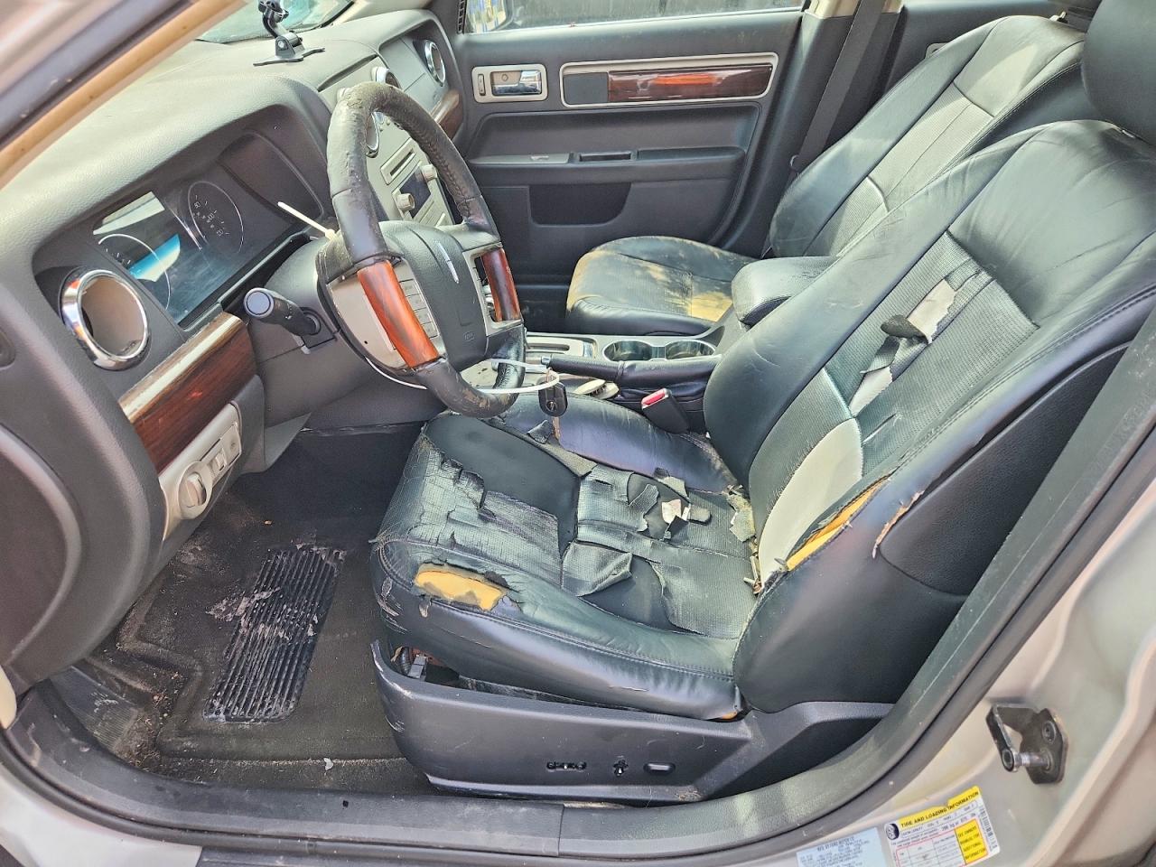 2007 Lincoln Mkz Silver vin: 3LNHM26TX7R647368