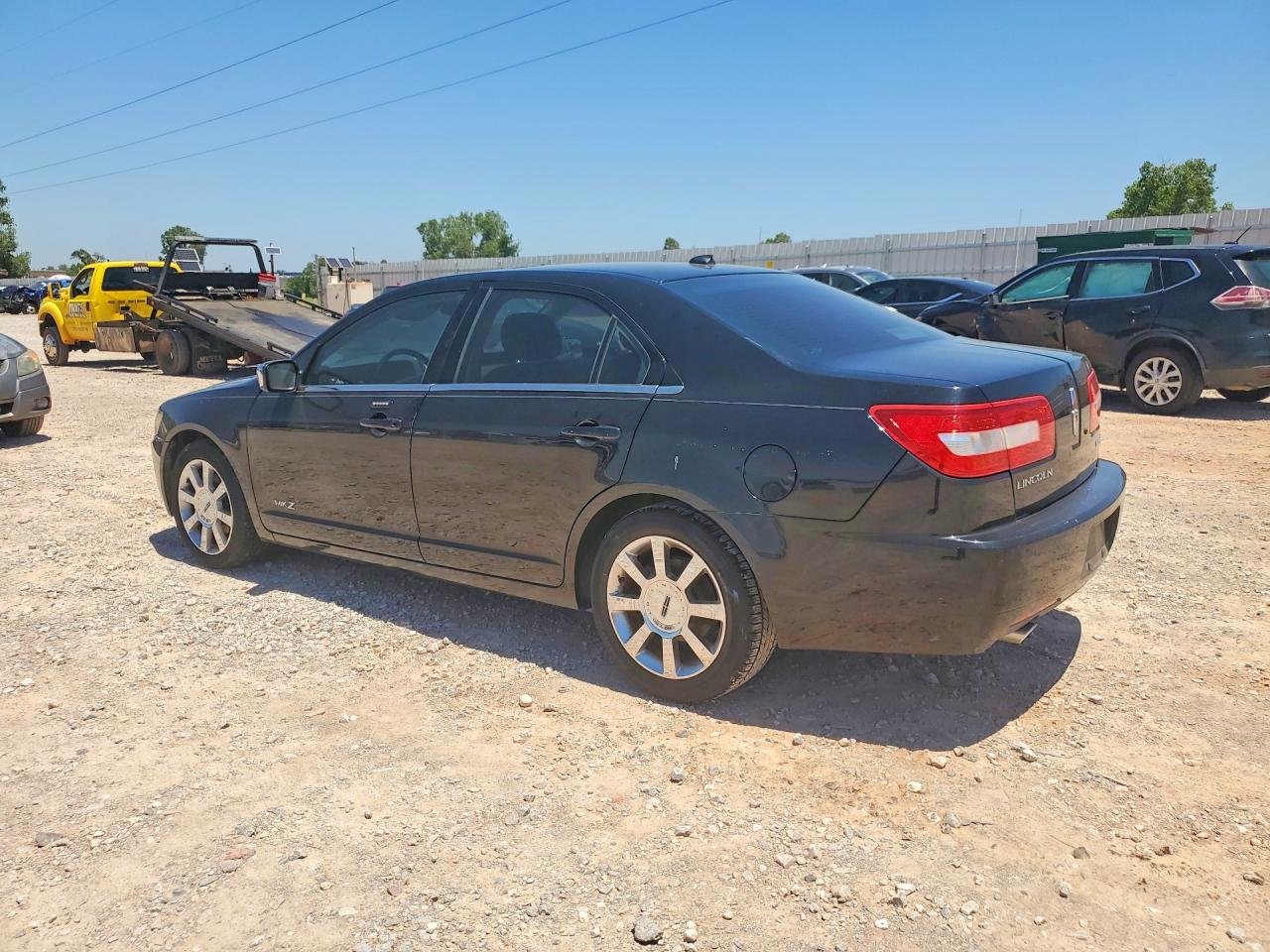 2007 Lincoln Mkz Black vin: 3LNHM26TX7R649329