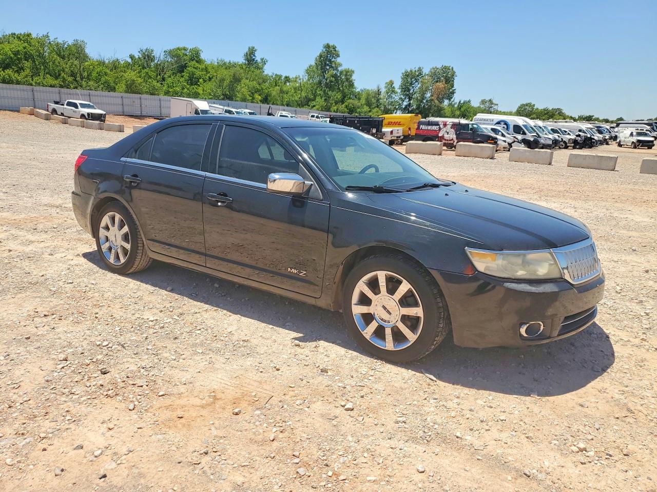 2007 Lincoln Mkz Black vin: 3LNHM26TX7R649329