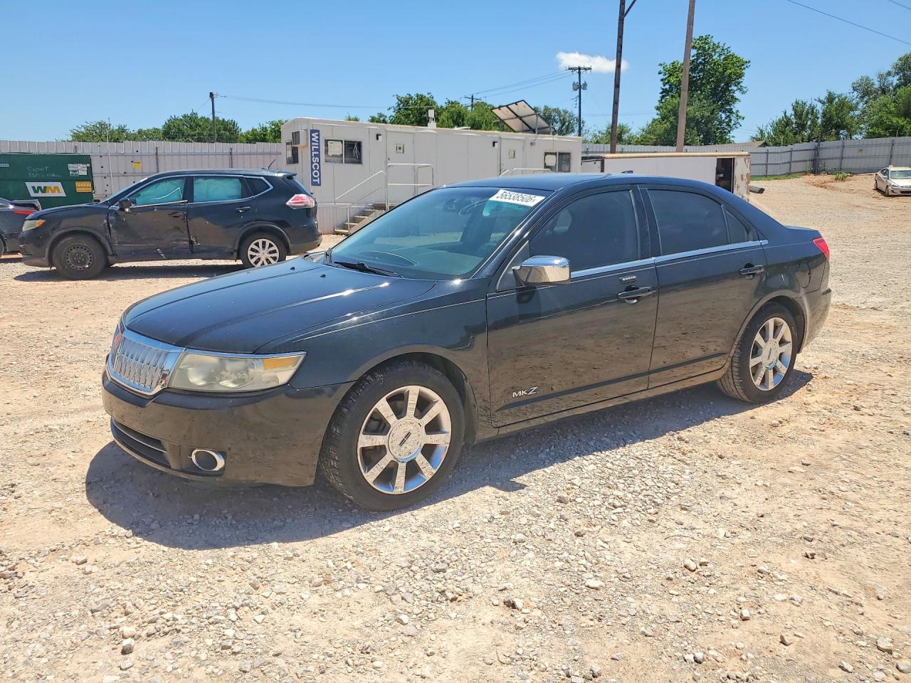 2007 Lincoln Mkz Black vin: 3LNHM26TX7R649329