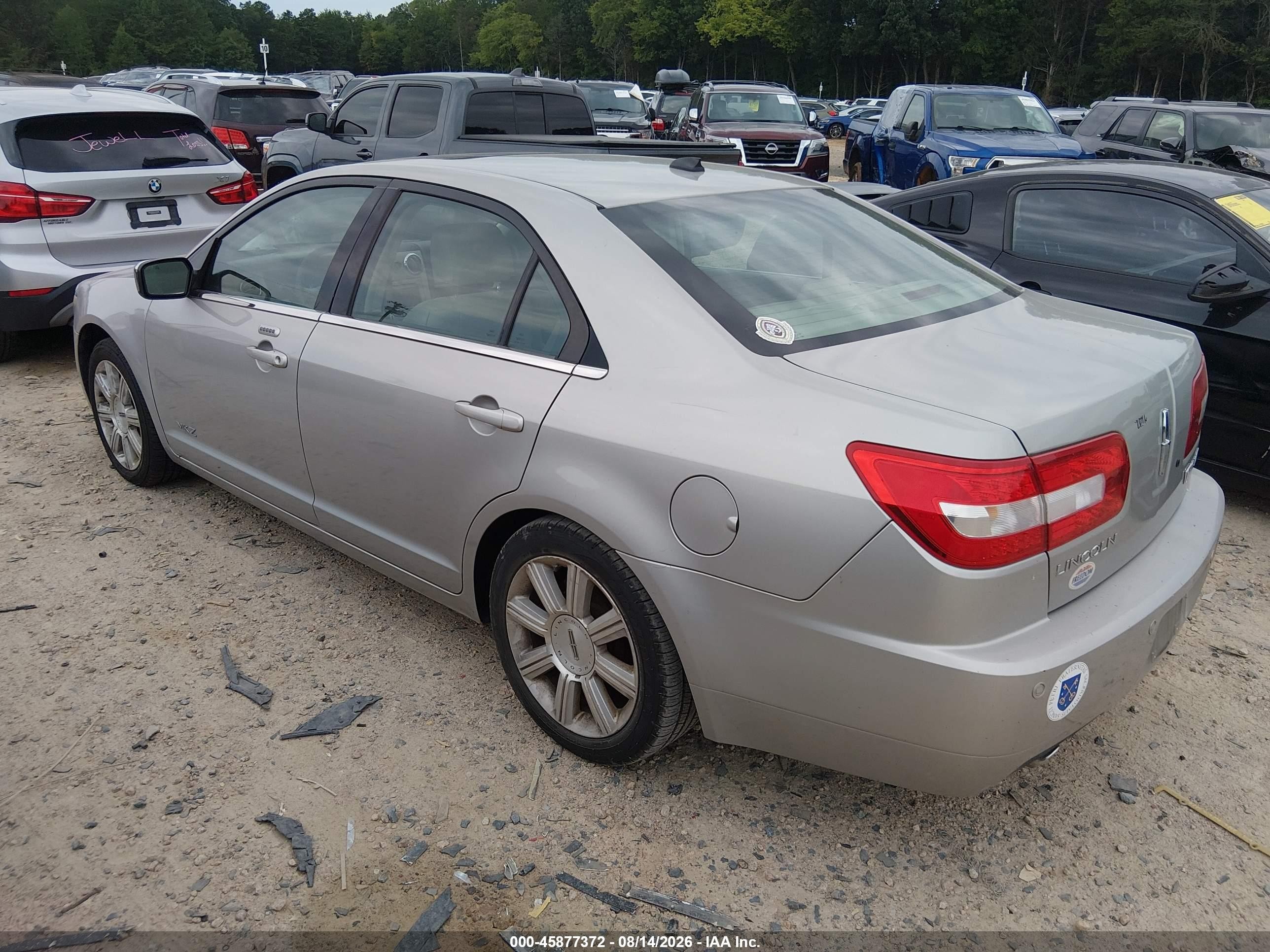 2008 Lincoln Mkz   Beige vin: 3LNHM26TX8R632242