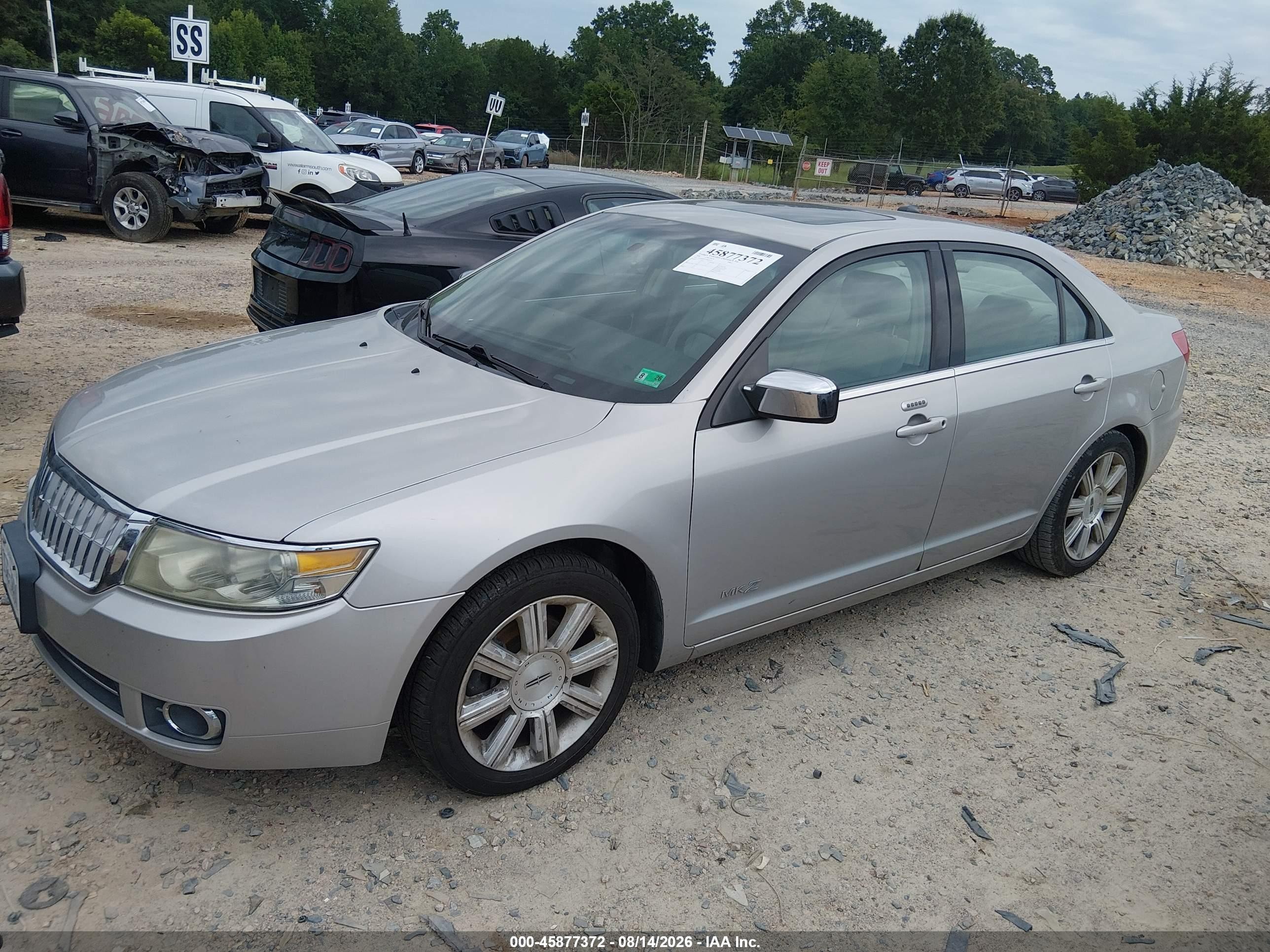 2008 Lincoln Mkz   Beige vin: 3LNHM26TX8R632242