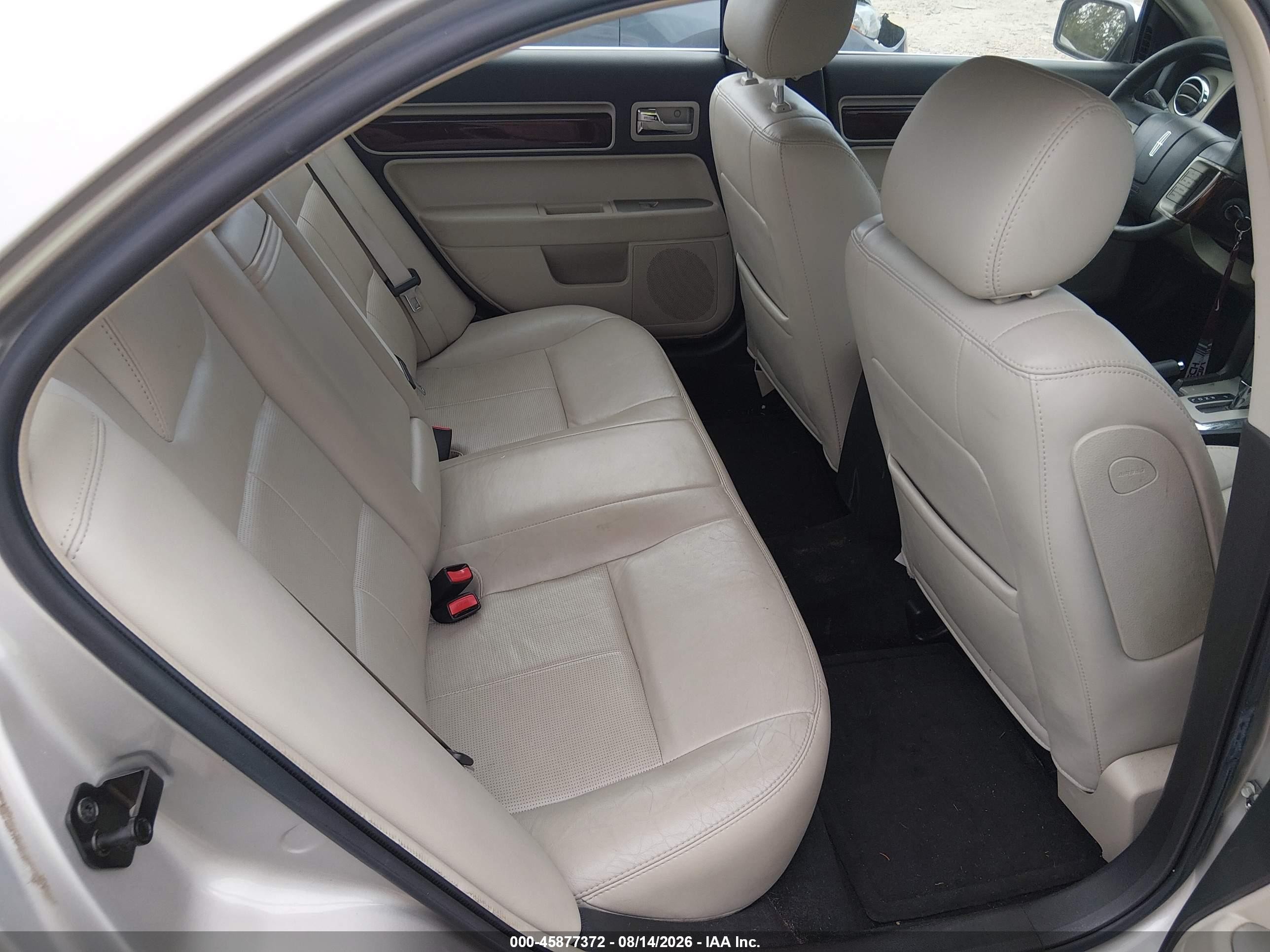 2008 Lincoln Mkz   Beige vin: 3LNHM26TX8R632242