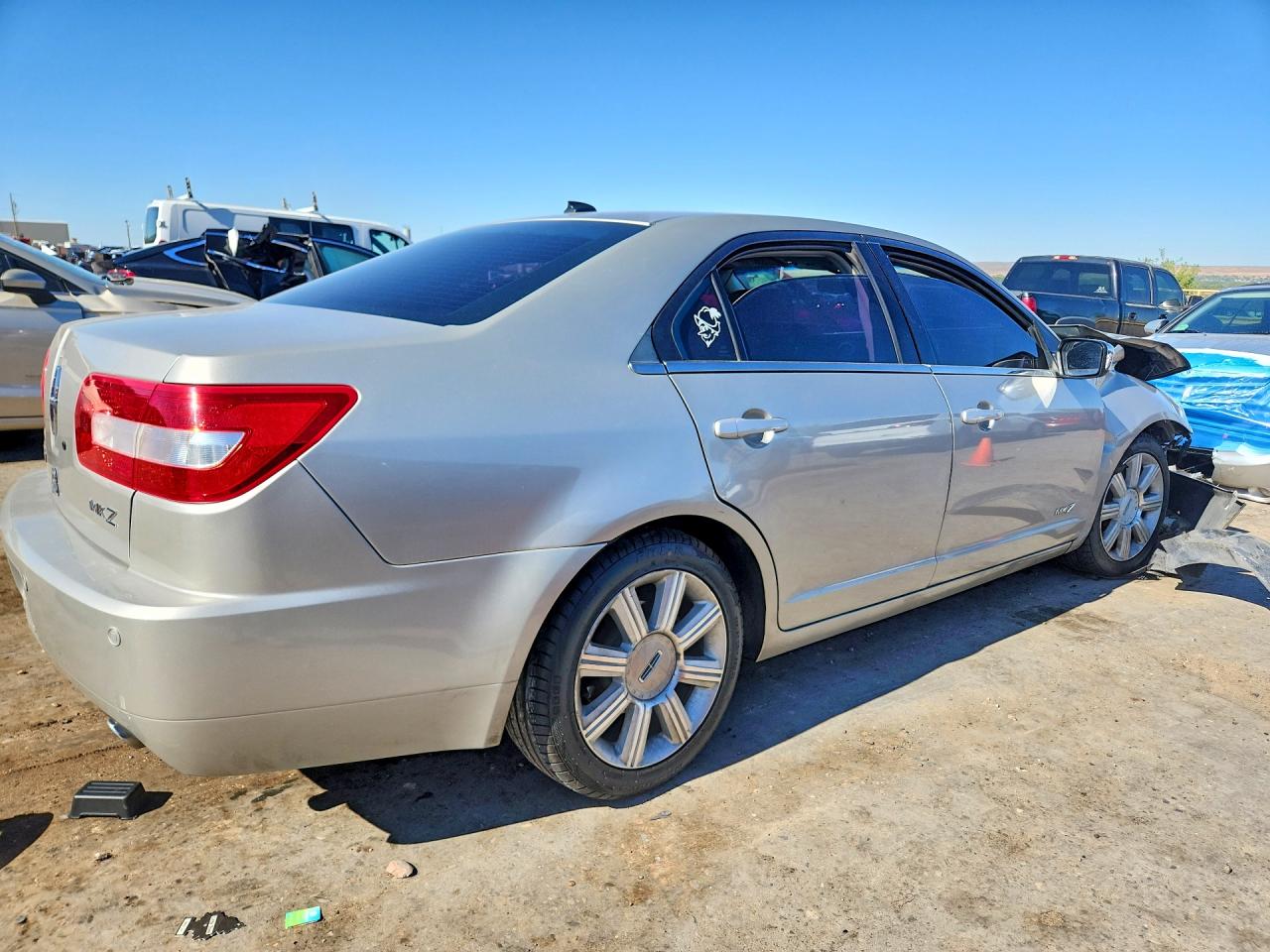 2008 Lincoln Mkz Silver vin: 3LNHM26TX8R635366