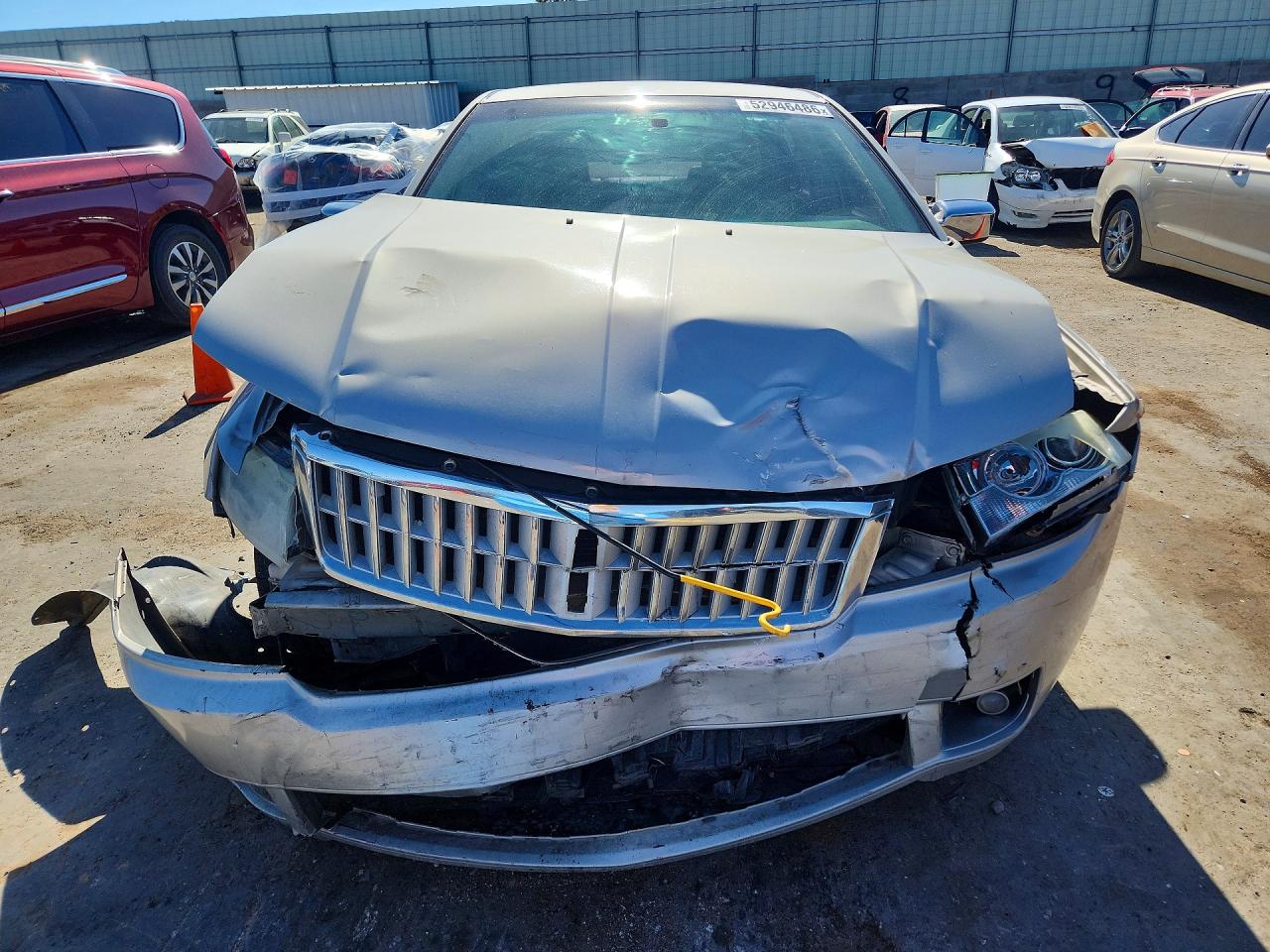 2008 Lincoln Mkz Silver vin: 3LNHM26TX8R635366