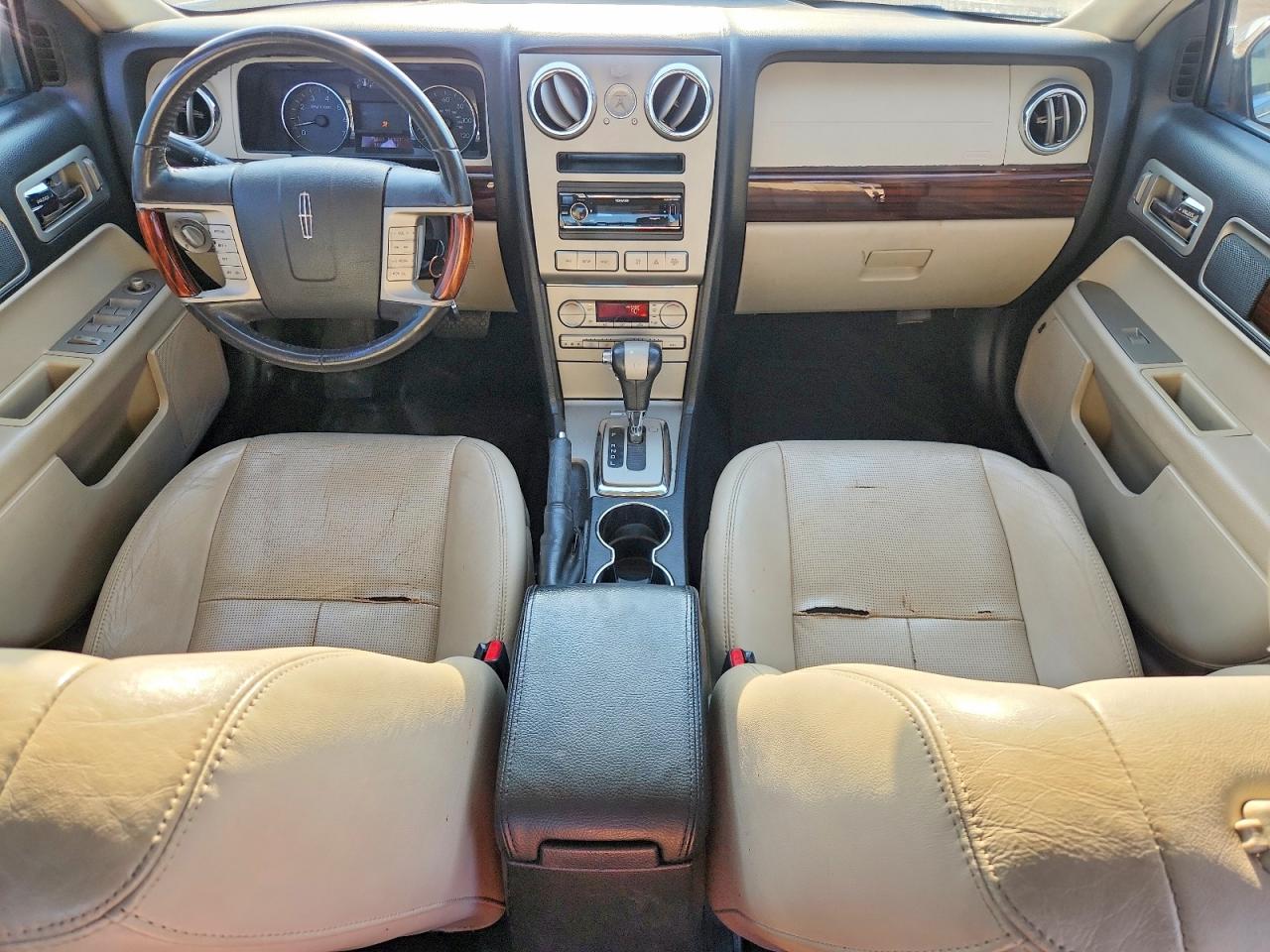 2008 Lincoln Mkz White vin: 3LNHM26TX8R639479