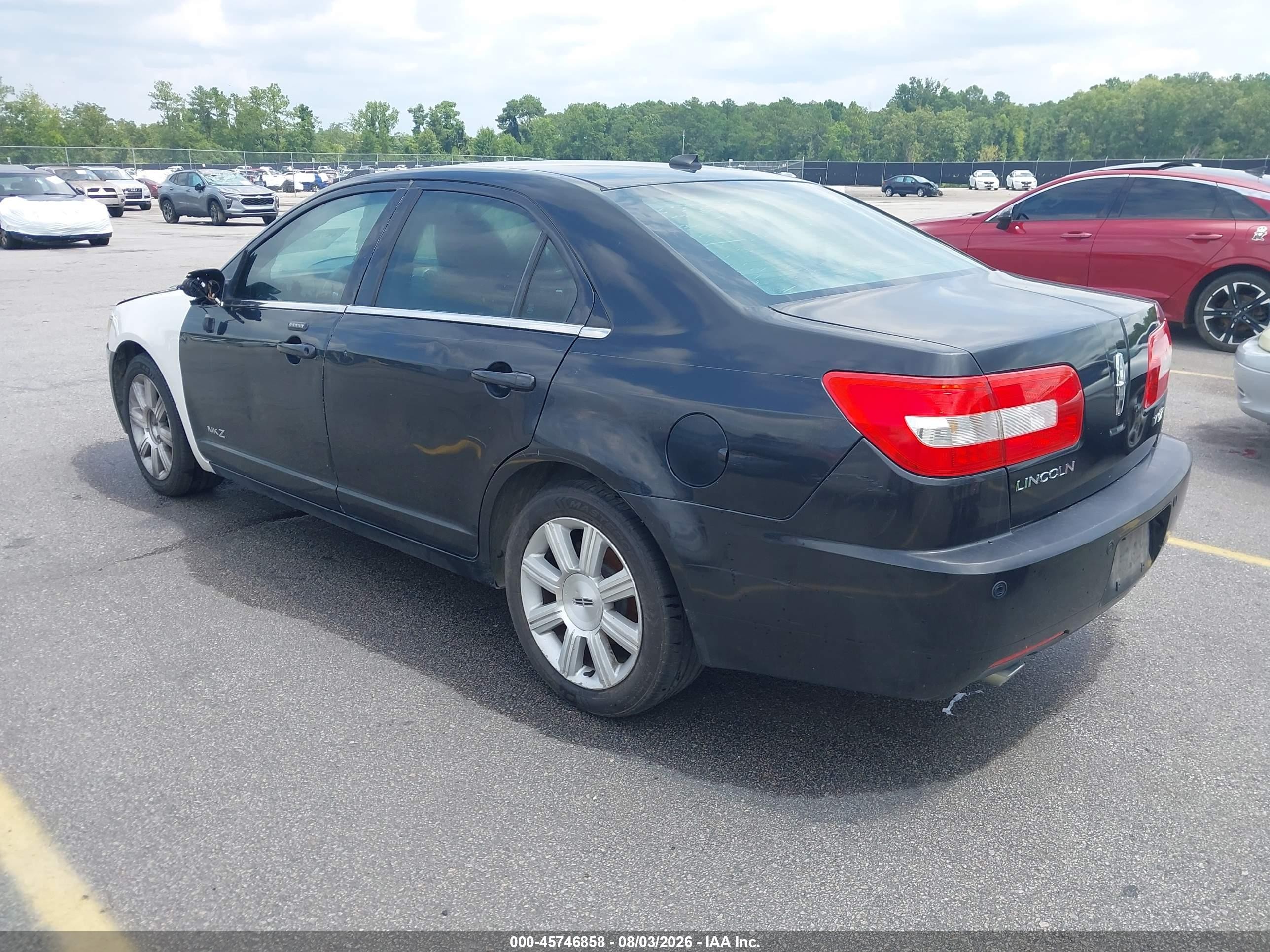 2009 Lincoln Mkz   Black vin: 3LNHM26TX9R605978