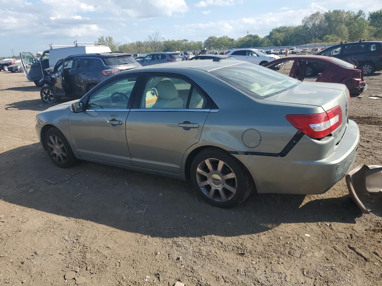 2009 Lincoln Mkz Green vin: 3LNHM28T09R611897