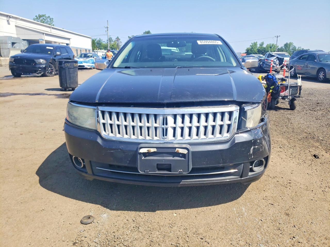 2009 Lincoln Mkz Черный vin: 3LNHM28T09R624939