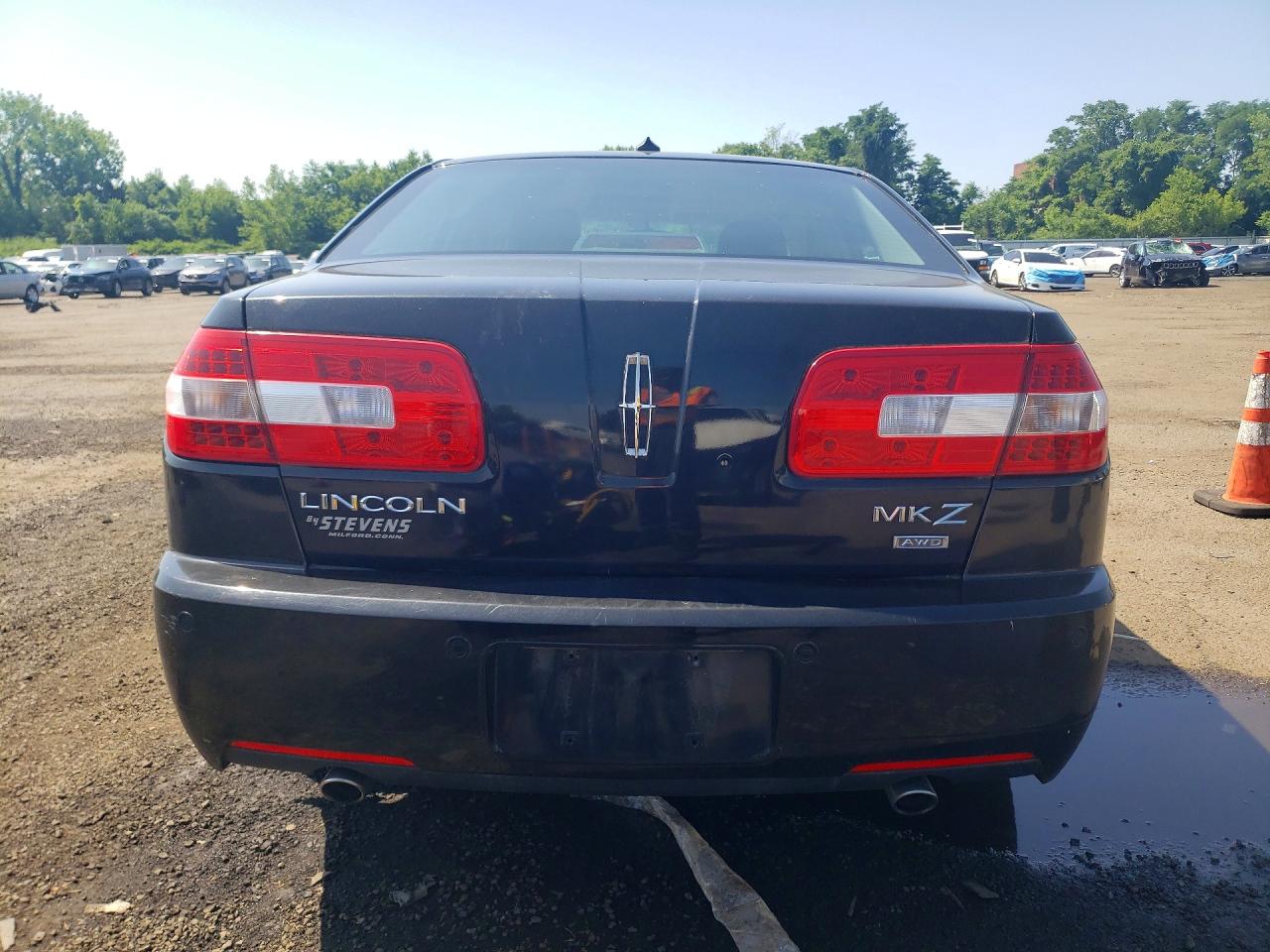 2009 Lincoln Mkz Черный vin: 3LNHM28T09R624939