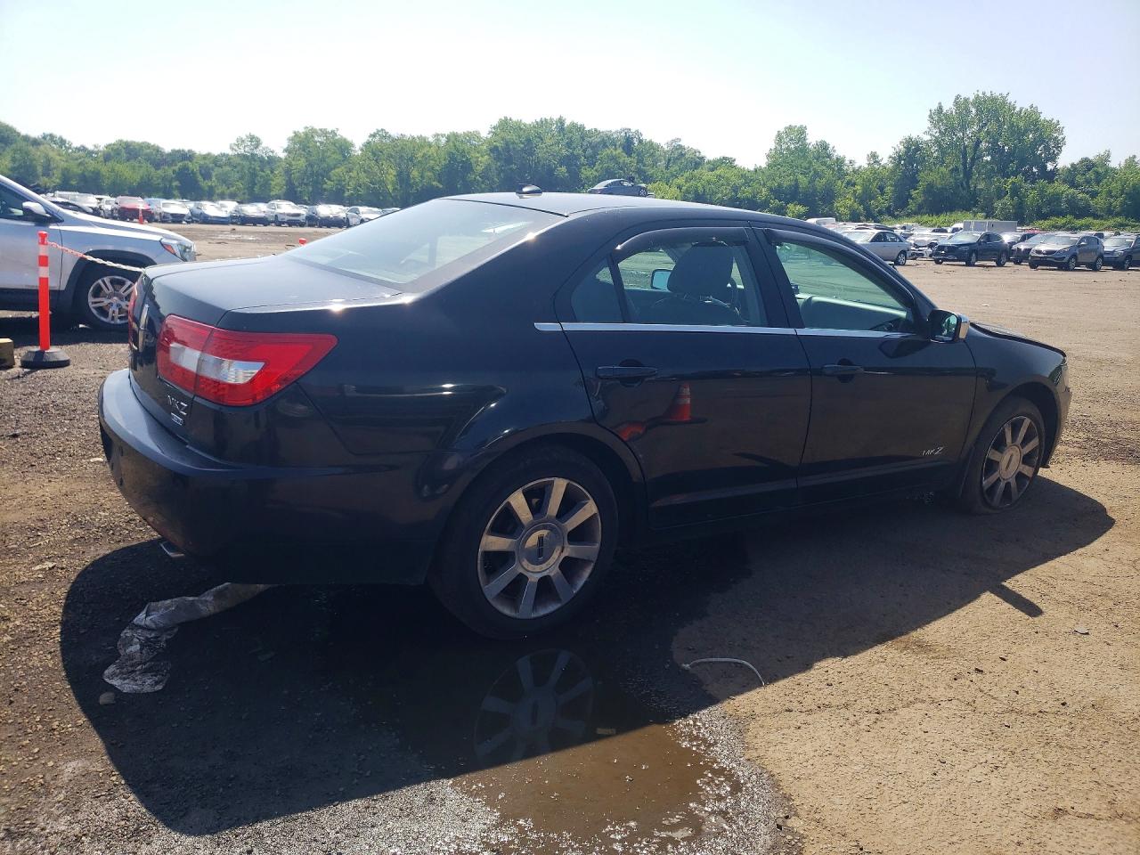 2009 Lincoln Mkz Черный vin: 3LNHM28T09R624939