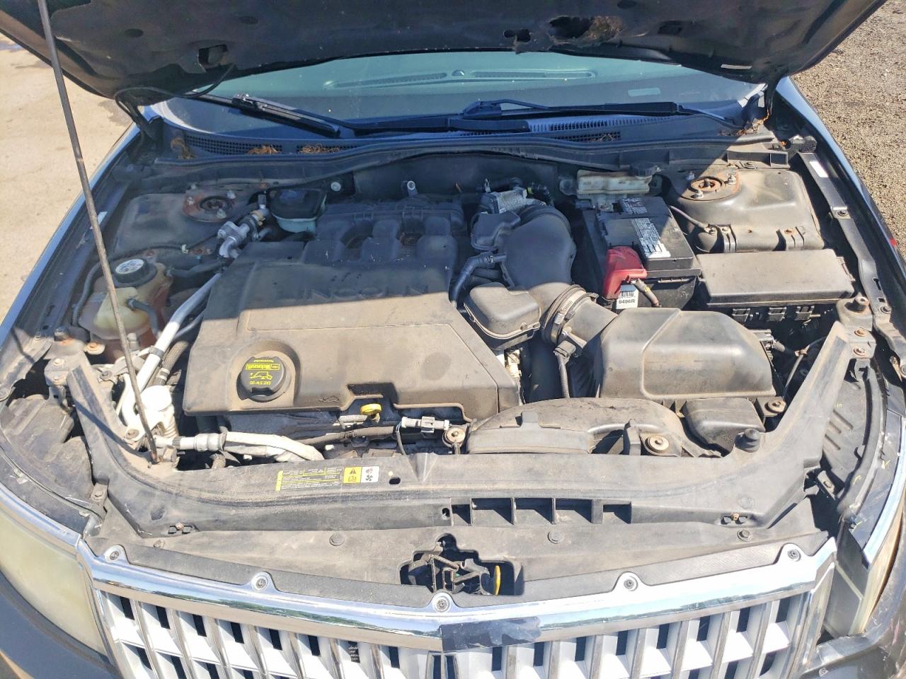 2009 Lincoln Mkz Черный vin: 3LNHM28T09R624939