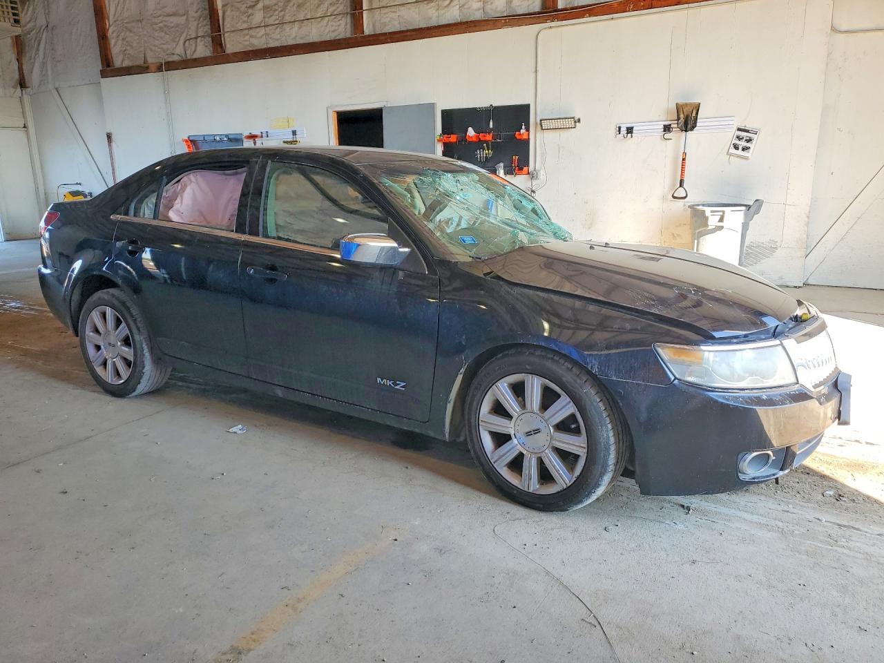 2007 Lincoln Mkz Black vin: 3LNHM28T27R656949