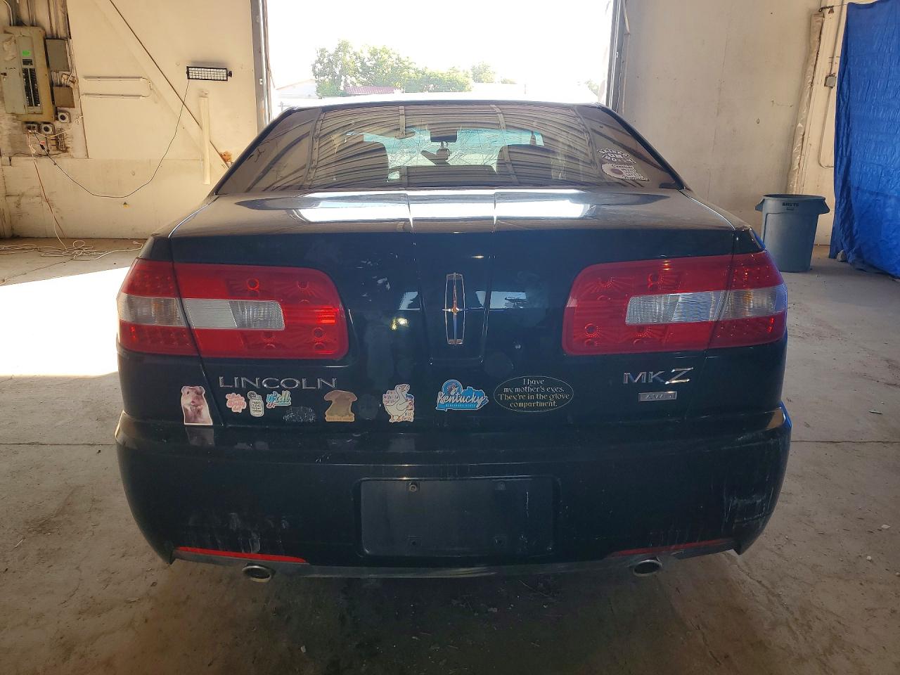2007 Lincoln Mkz Black vin: 3LNHM28T27R656949