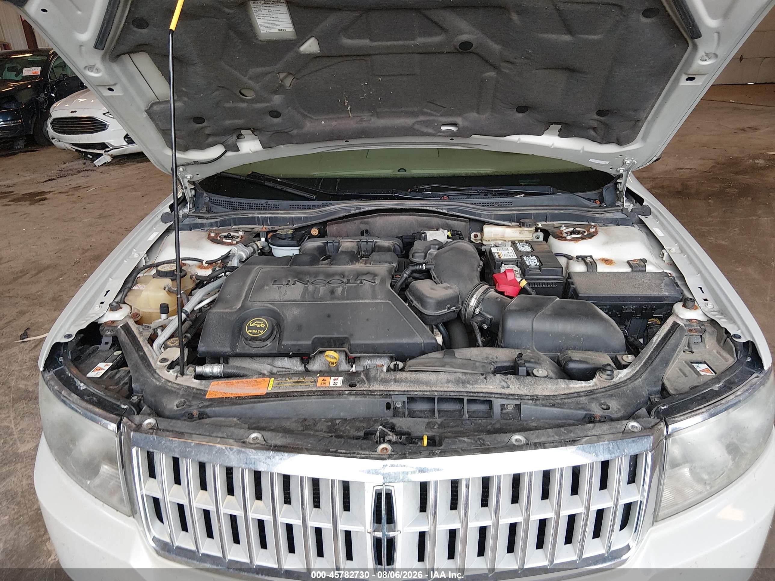 2008 Lincoln Mkz   Cream vin: 3LNHM28T28R634922