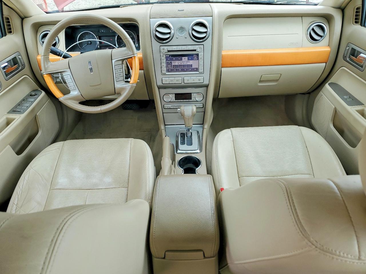 2008 Lincoln Mkz Red vin: 3LNHM28T28R644673
