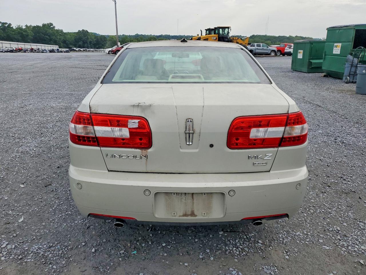 2008 Lincoln Mkz Beige vin: 3LNHM28T28R644818