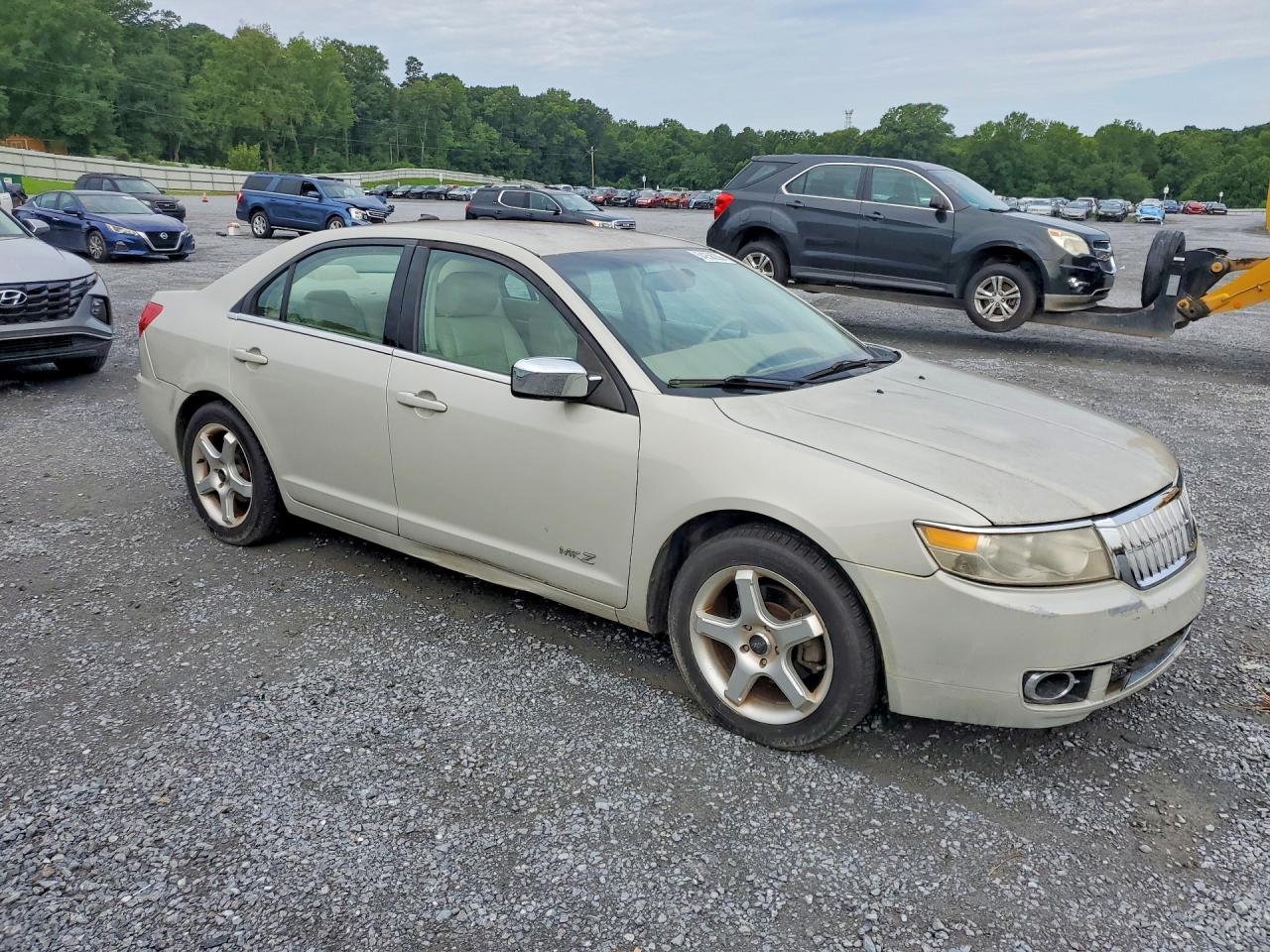 2008 Lincoln Mkz Beige vin: 3LNHM28T28R644818