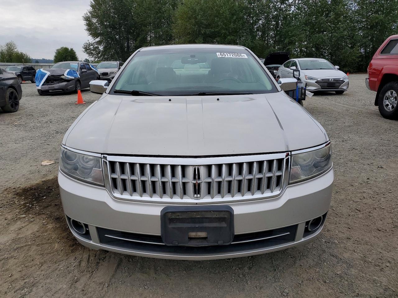 2007 Lincoln Mkz Silver vin: 3LNHM28T37R631090