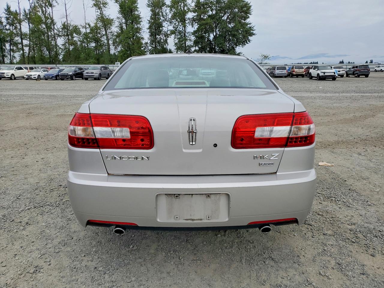 2007 Lincoln Mkz Silver vin: 3LNHM28T37R631090