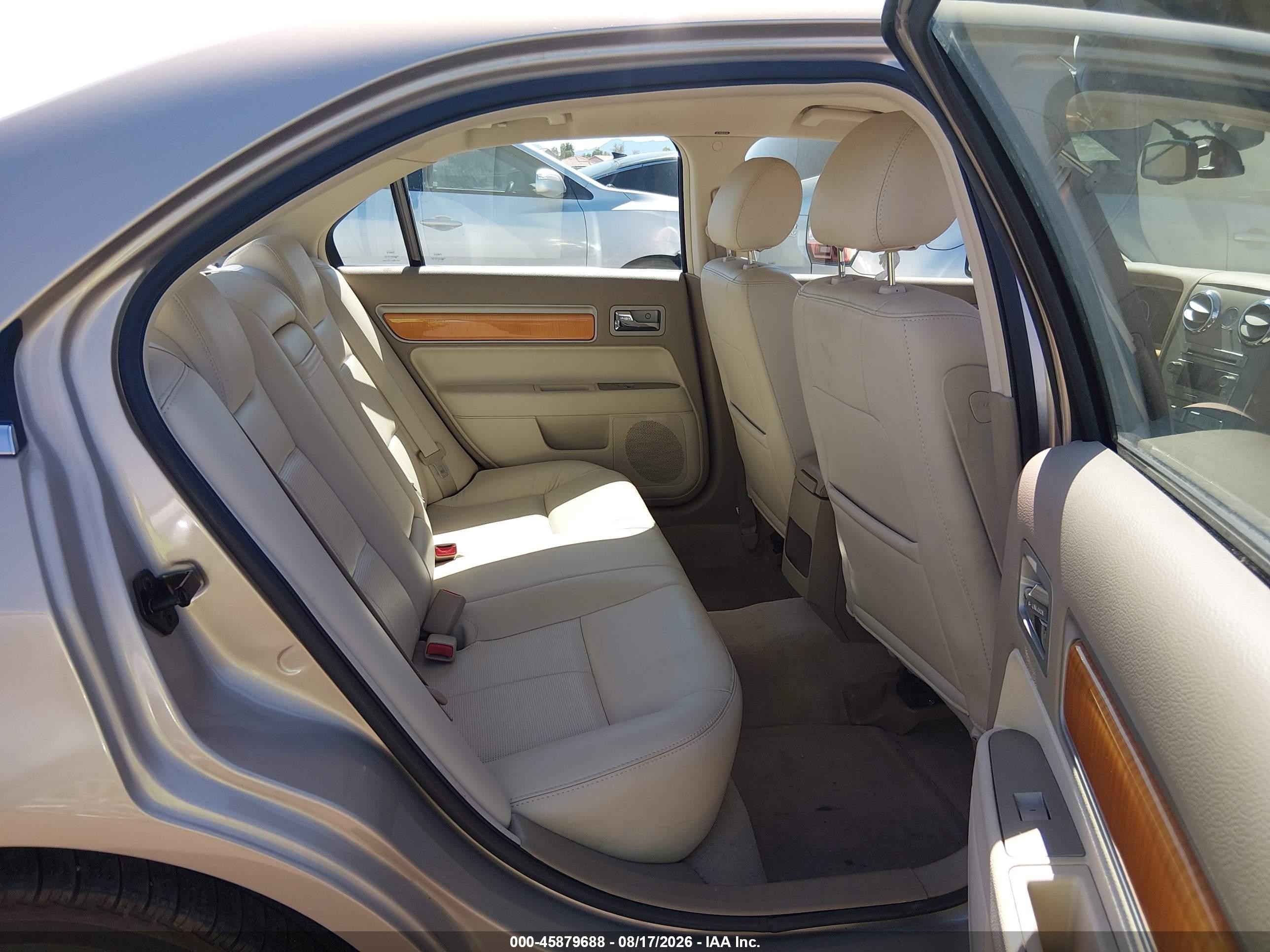 2007 Lincoln Mkz   Gold vin: 3LNHM28T37R655339