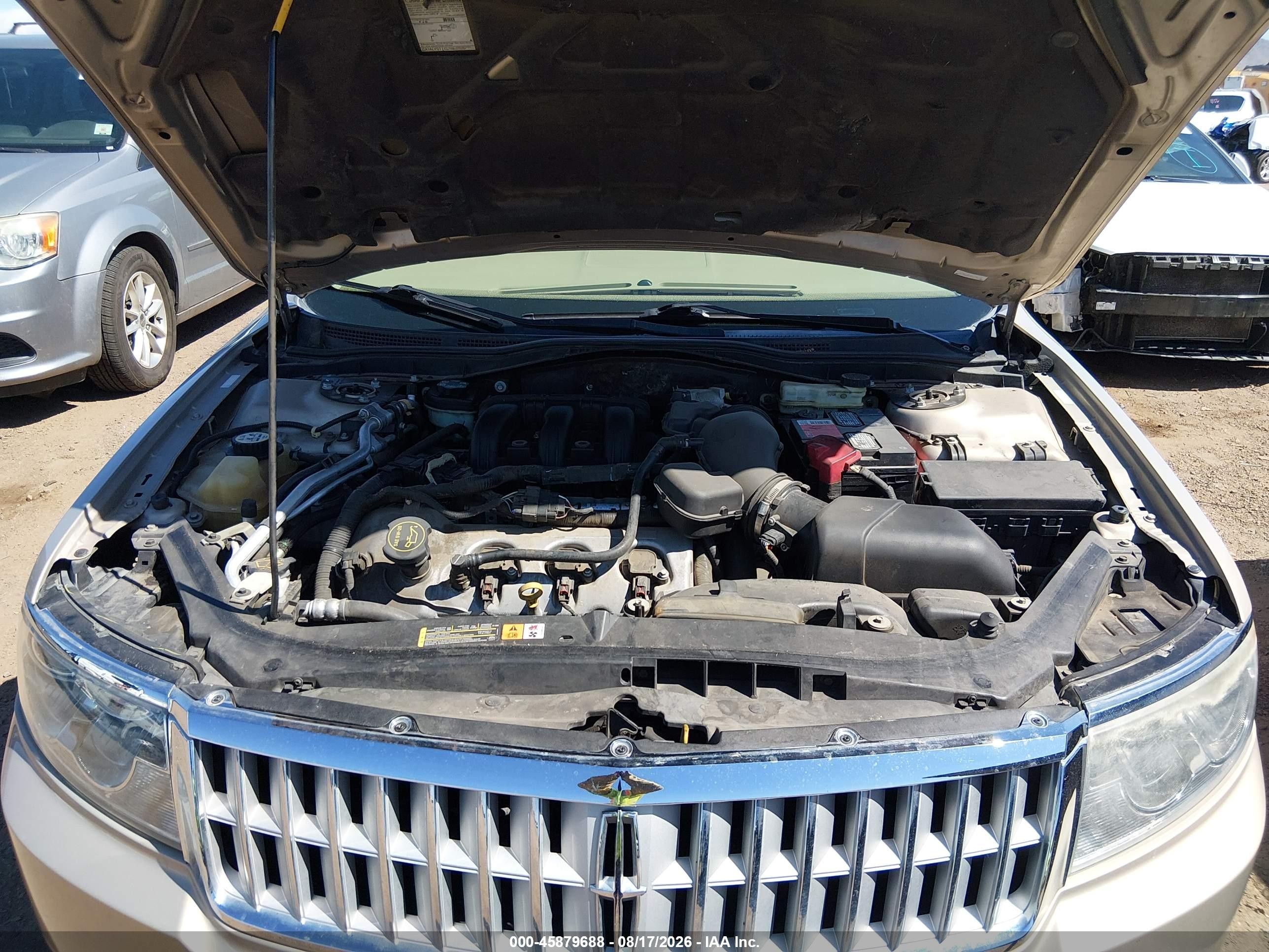 2007 Lincoln Mkz   Gold vin: 3LNHM28T37R655339