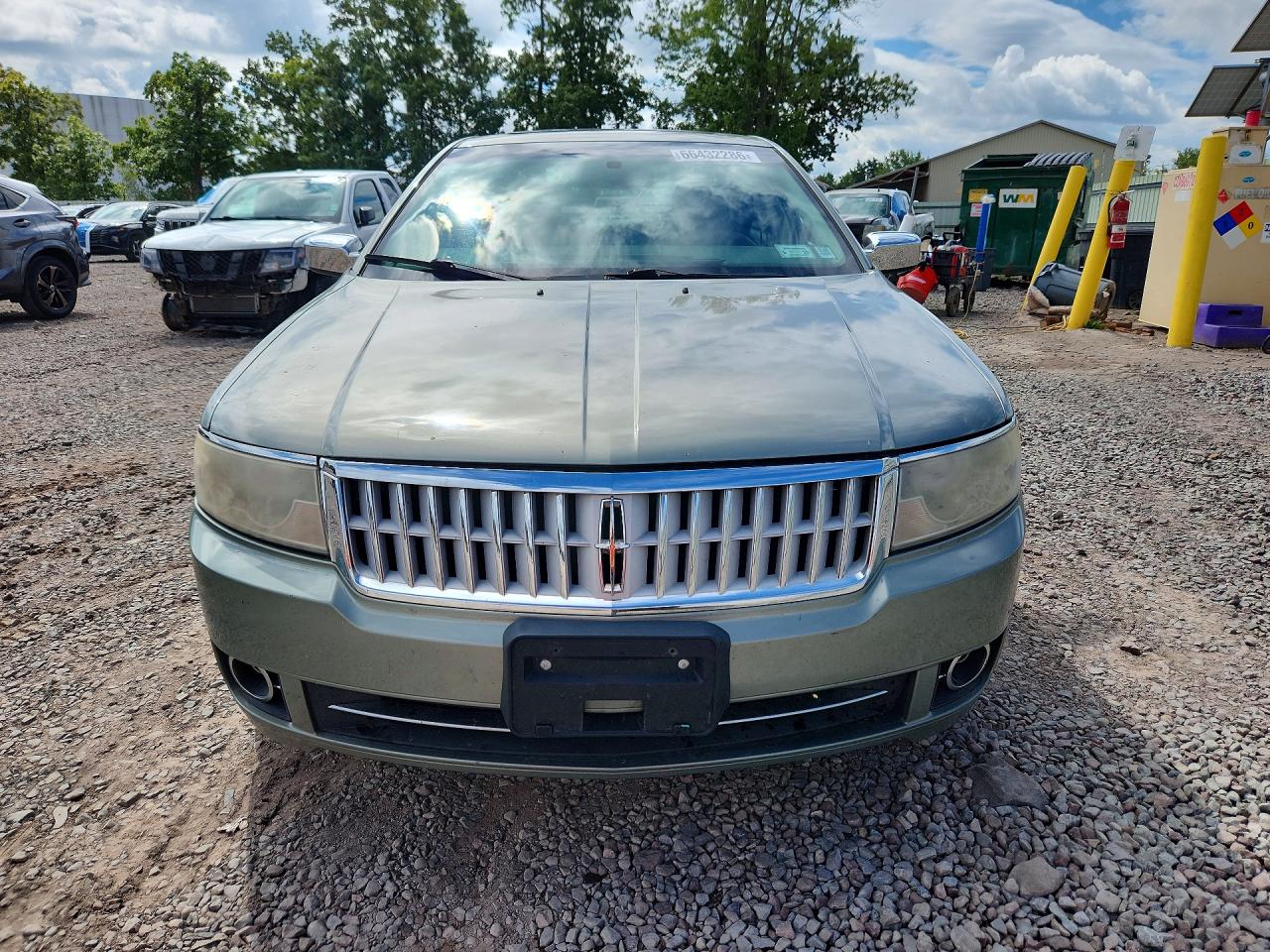 2008 Lincoln Mkz Серый vin: 3LNHM28T38R607485