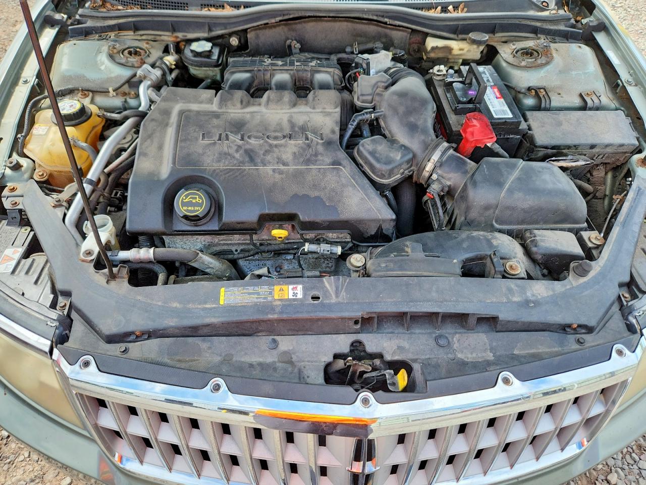 2008 Lincoln Mkz Серый vin: 3LNHM28T38R607485