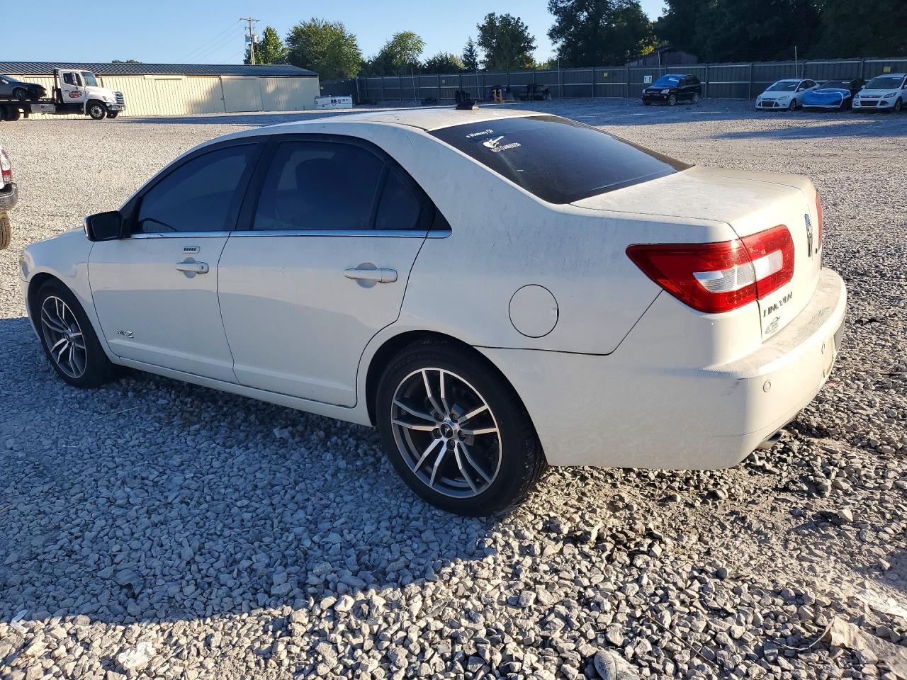 2009 Lincoln Mkz White vin: 3LNHM28T39R608511