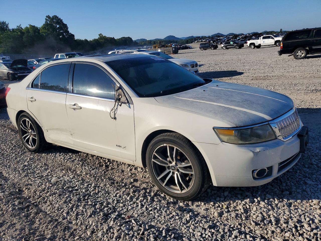 2009 Lincoln Mkz White vin: 3LNHM28T39R608511