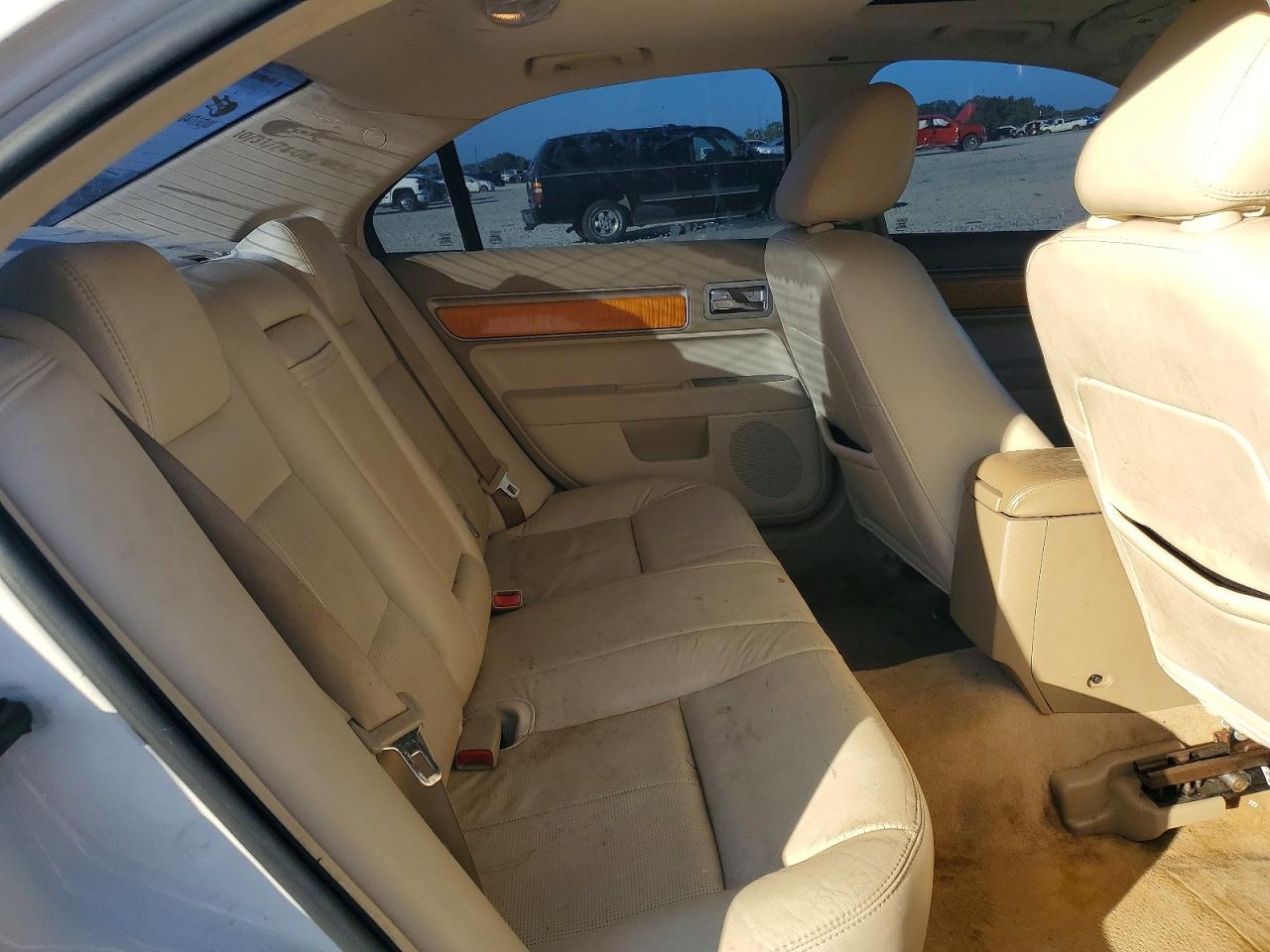 2009 Lincoln Mkz White vin: 3LNHM28T39R608511