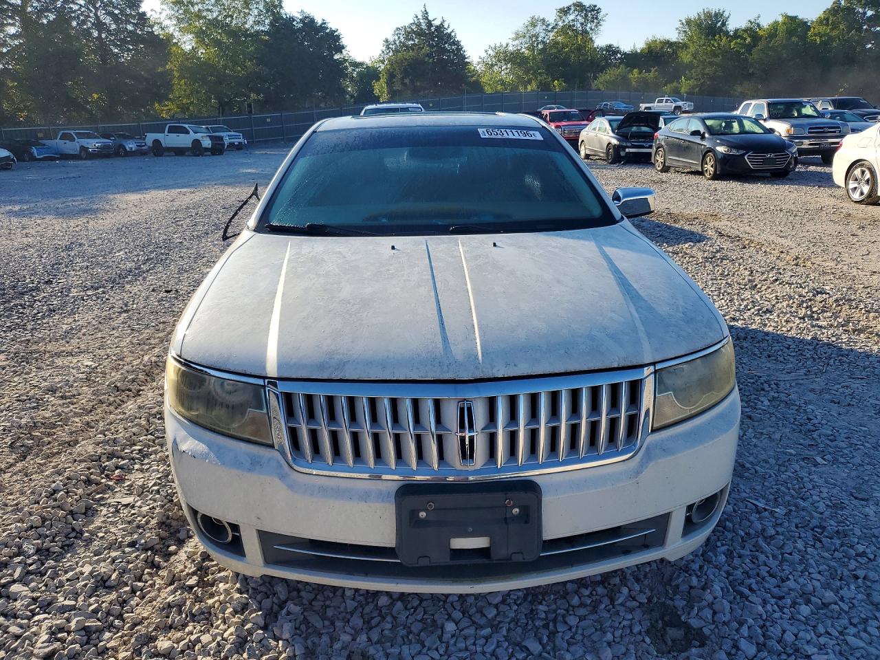 2009 Lincoln Mkz White vin: 3LNHM28T39R608511