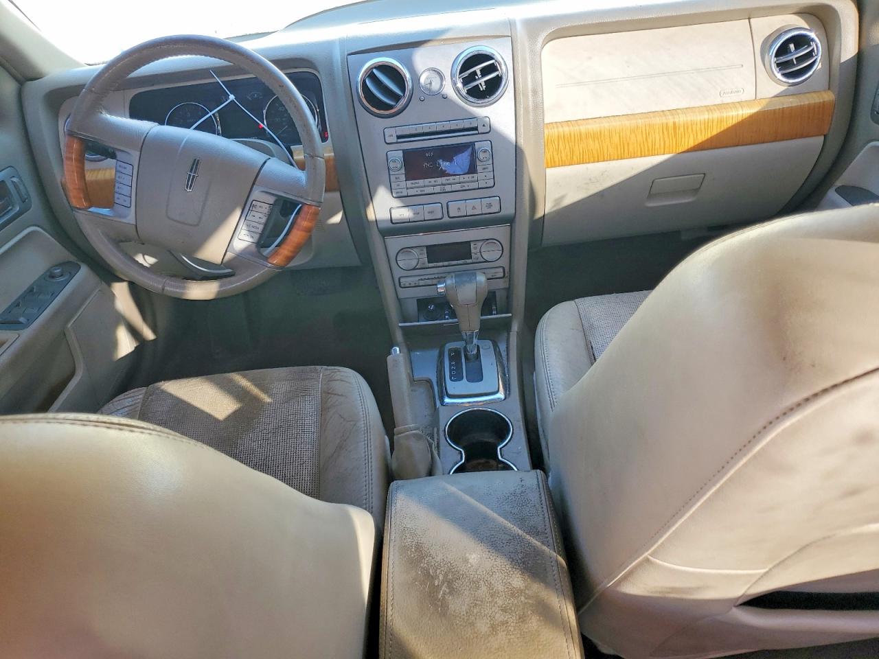2009 Lincoln Mkz White vin: 3LNHM28T39R608511