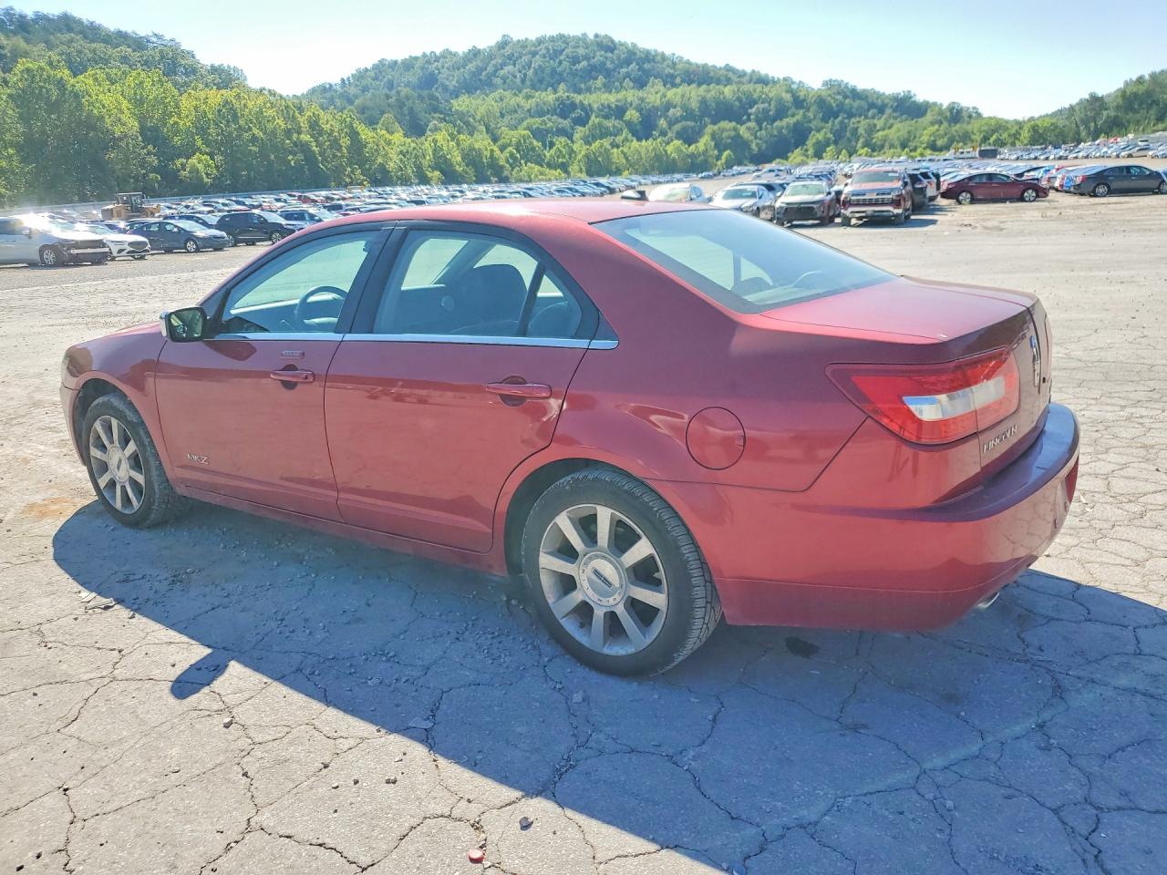 2007 Lincoln Mkz Red vin: 3LNHM28T47R611818