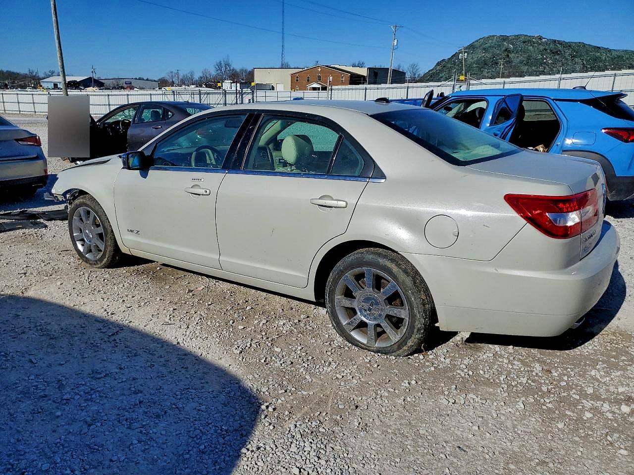 2007 Lincoln Mkz Beige vin: 3LNHM28T47R658122