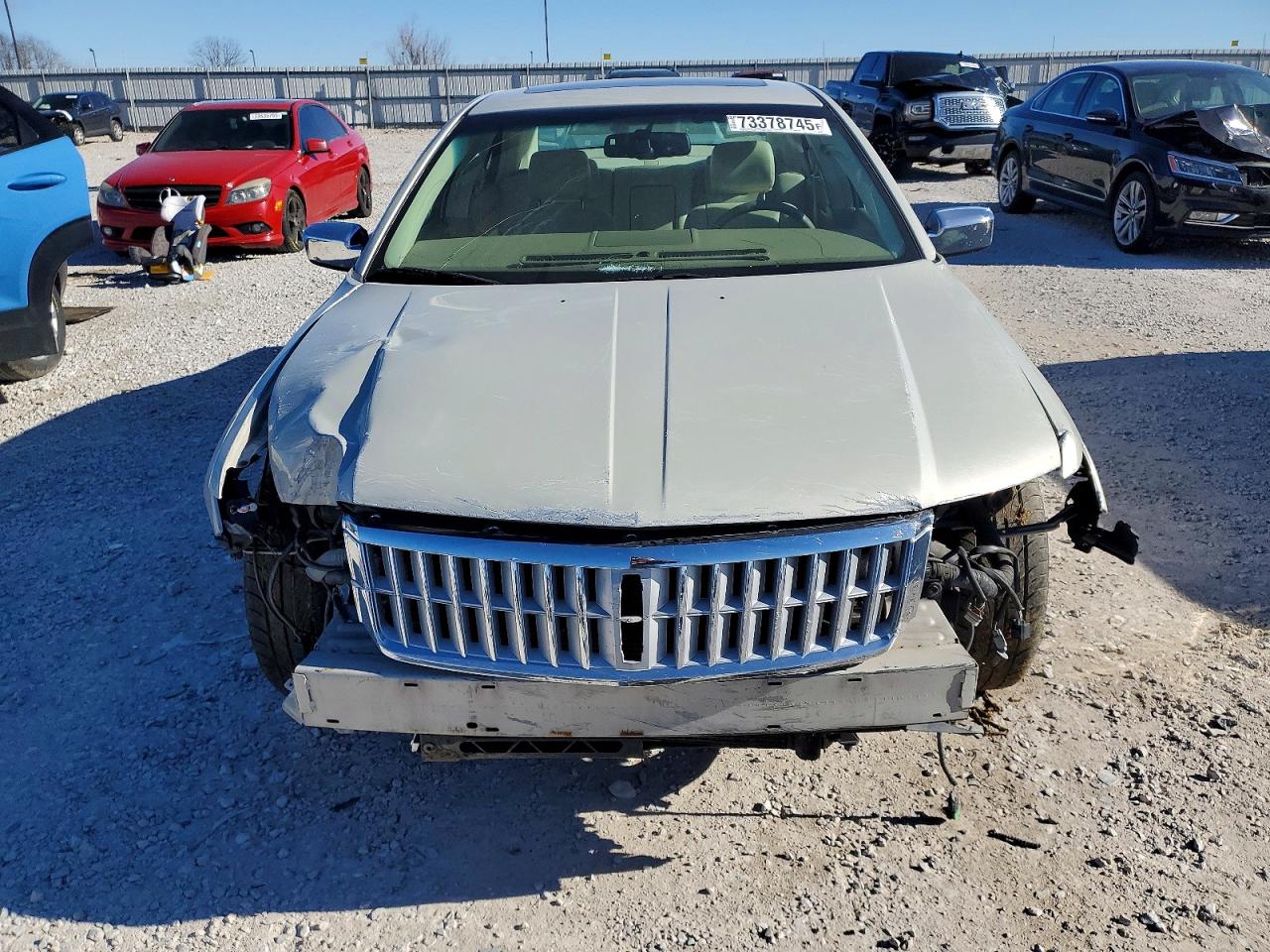 2007 Lincoln Mkz Beige vin: 3LNHM28T47R658122