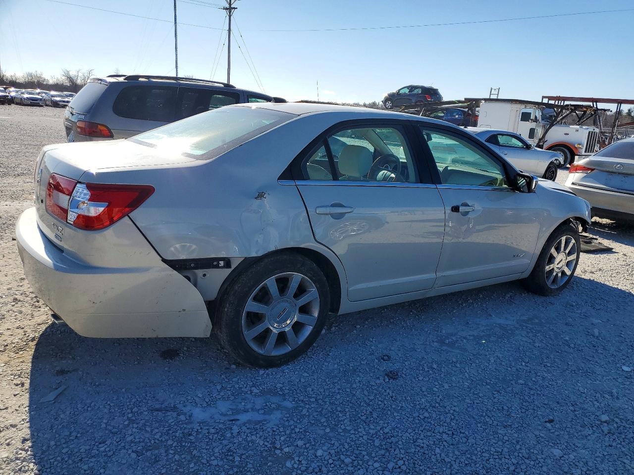 2007 Lincoln Mkz Beige vin: 3LNHM28T47R658122