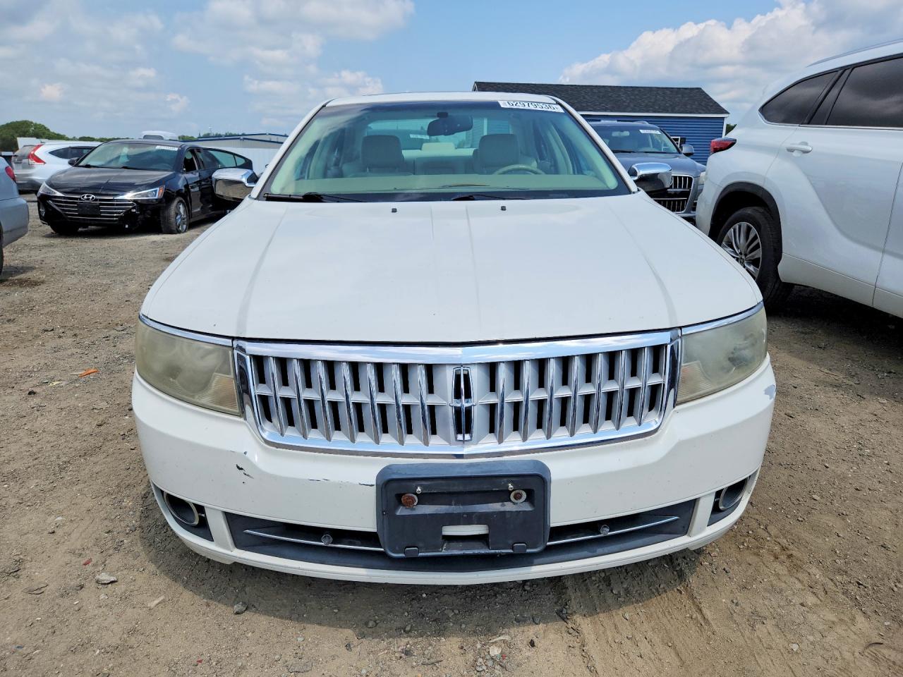 2008 Lincoln Mkz Белый vin: 3LNHM28T48R650989