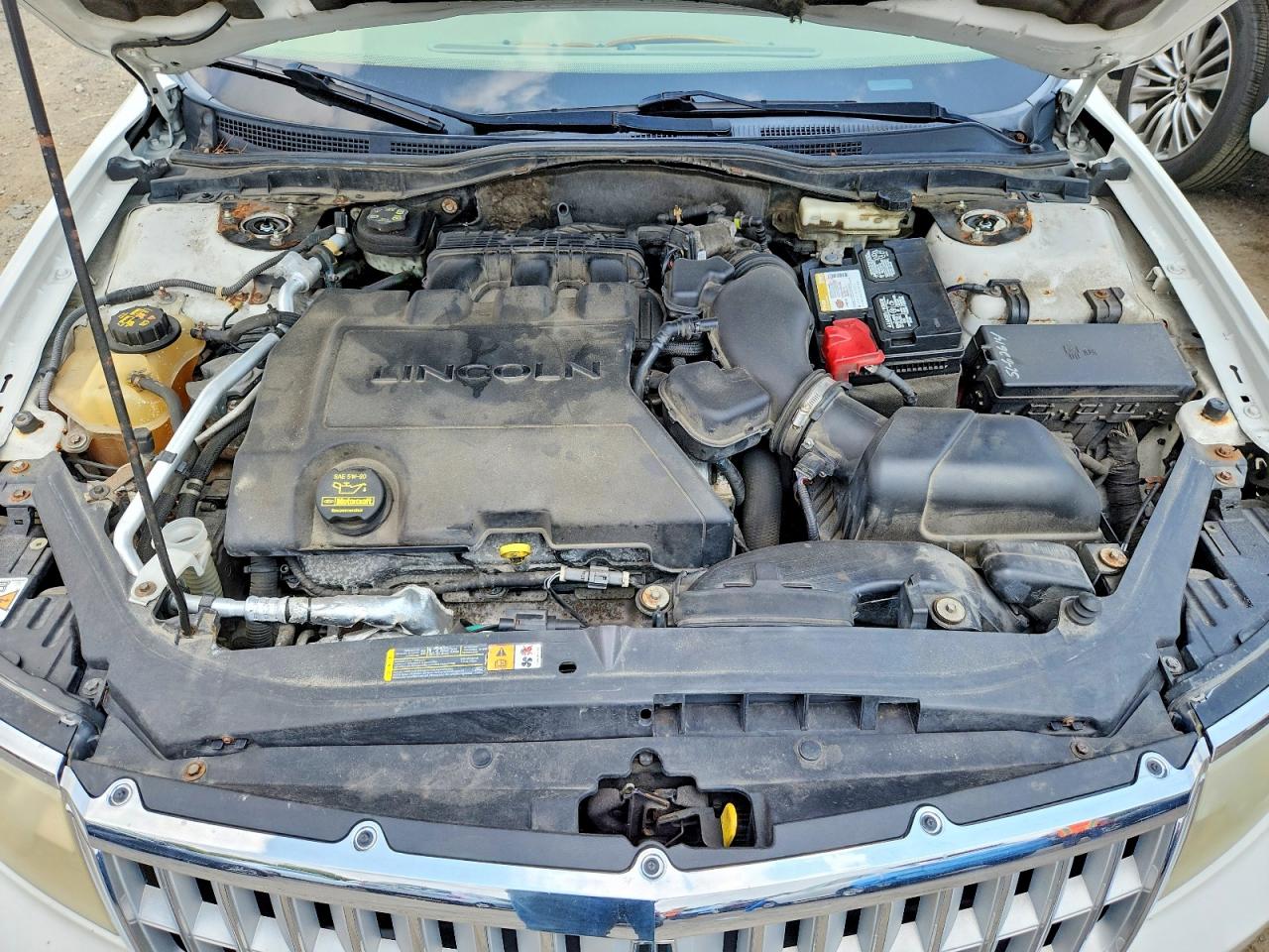 2008 Lincoln Mkz Белый vin: 3LNHM28T48R650989